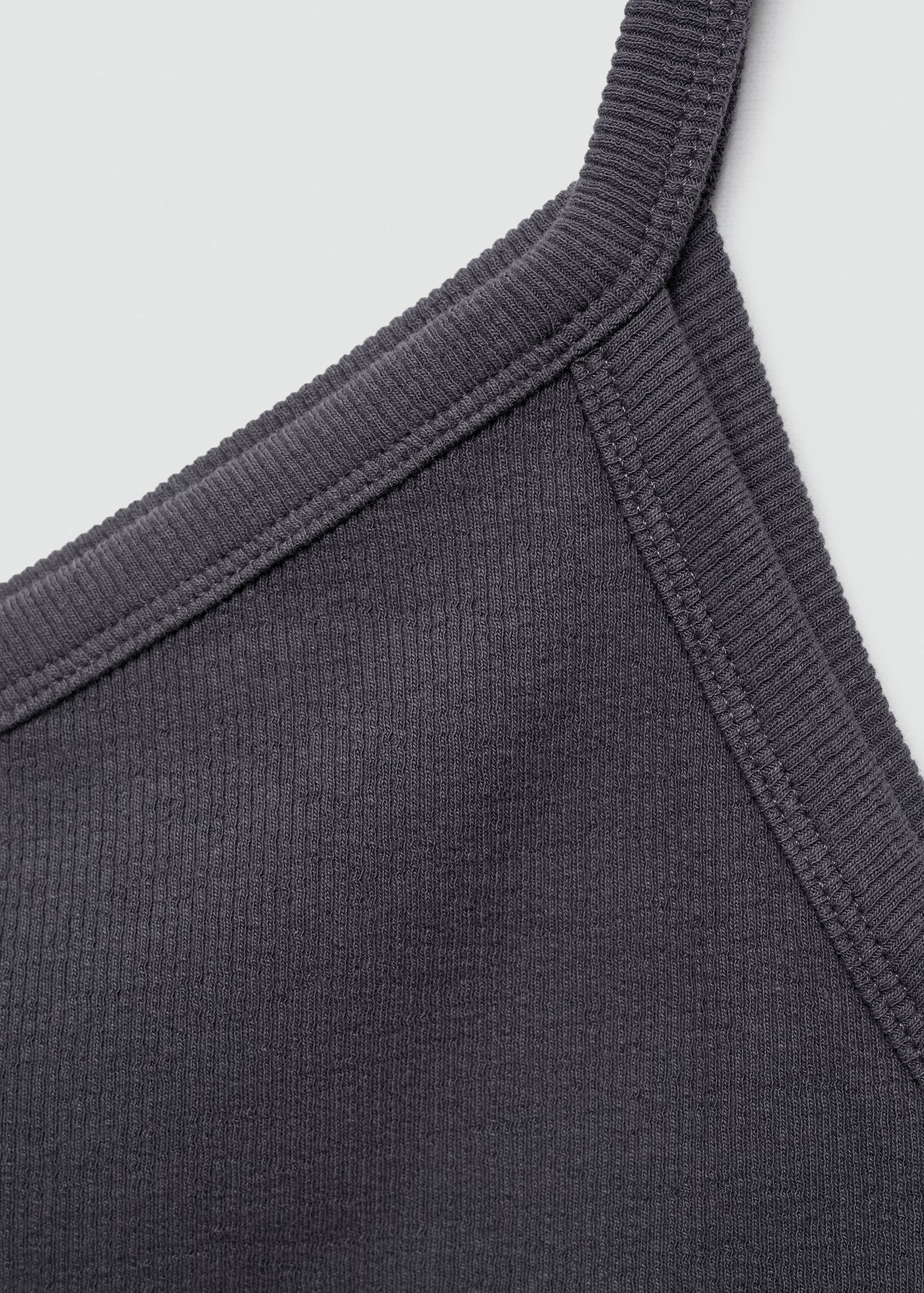 Asymmetrical crop top - Details of the article 8