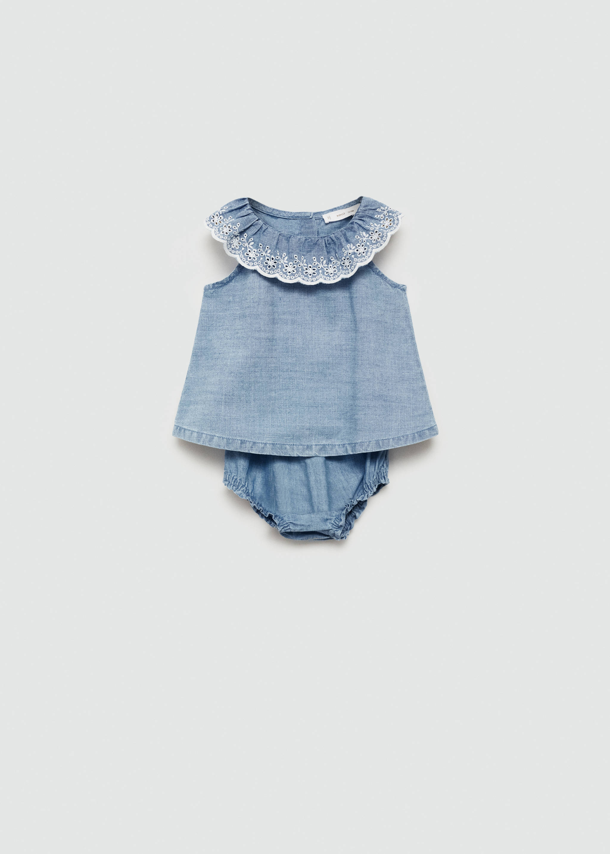 Cotton dress and nappy cover - Article without model