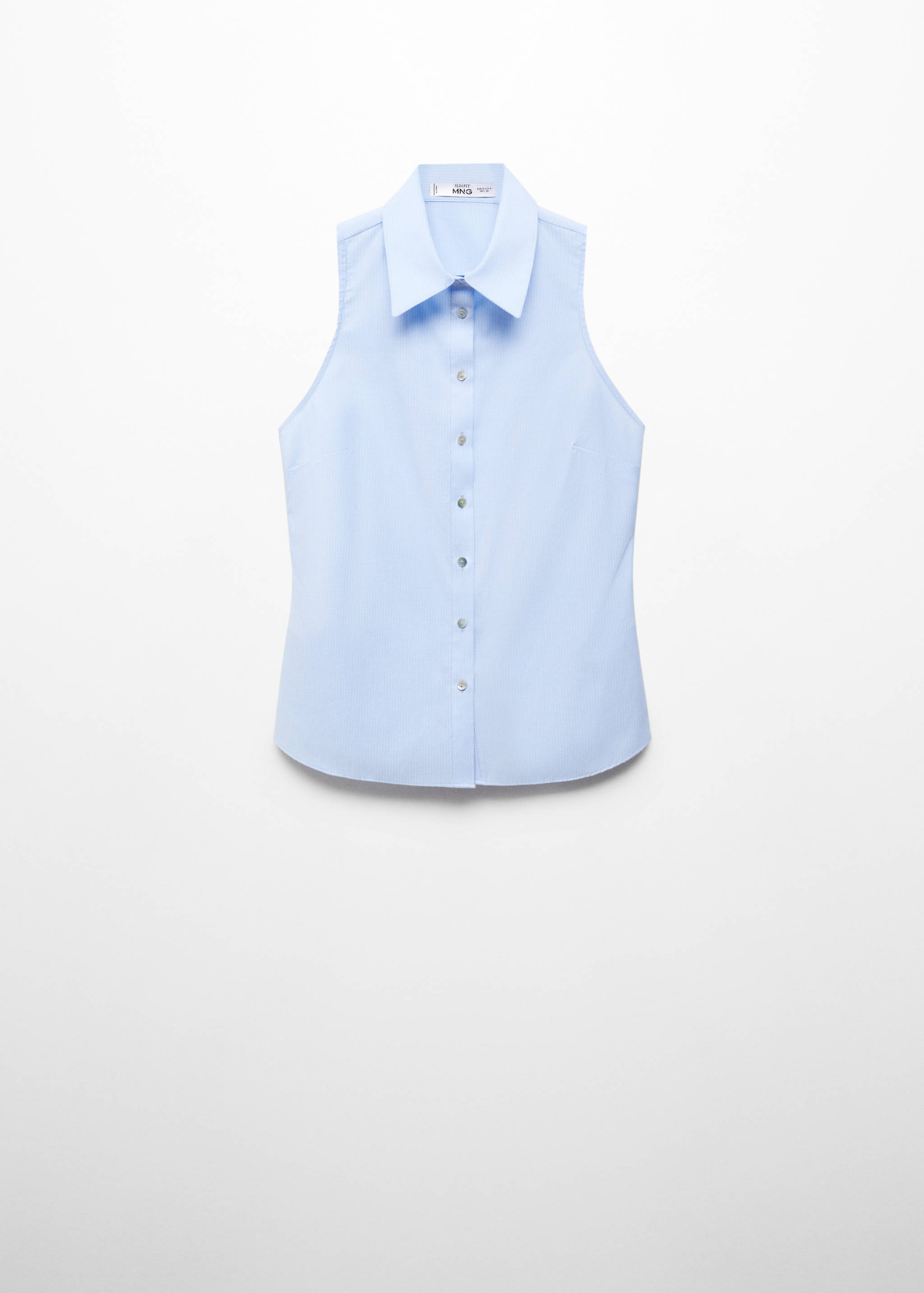 Ärmelloses Streifenhemd - Artikel ohne Model