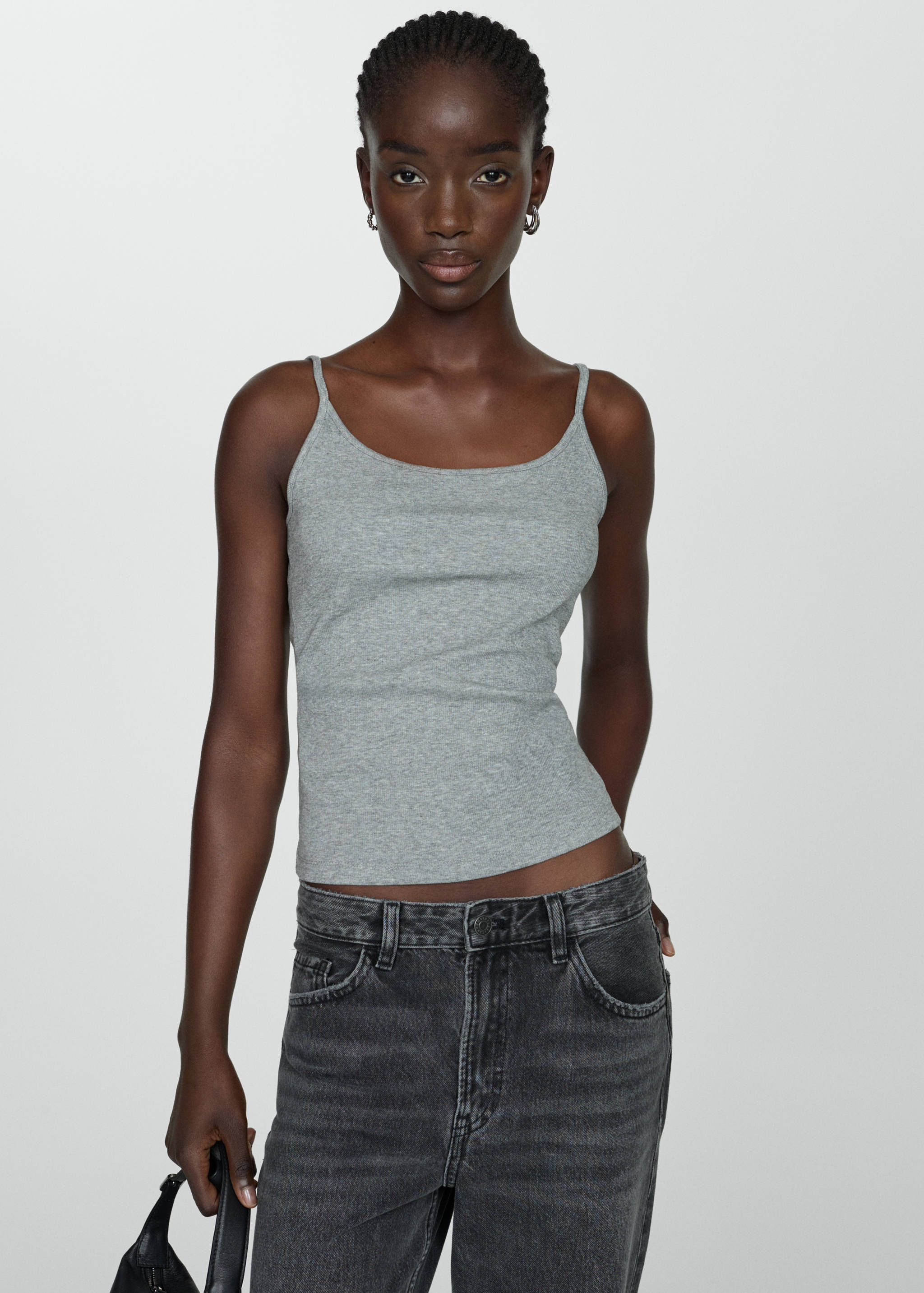 Top punto tirantes - Plano medio