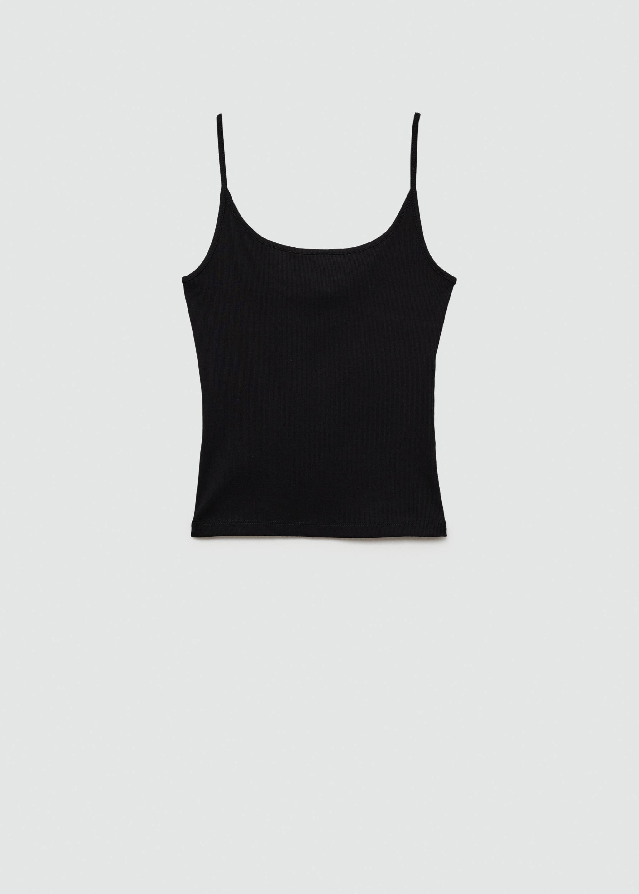 Knit strap top - Article without model