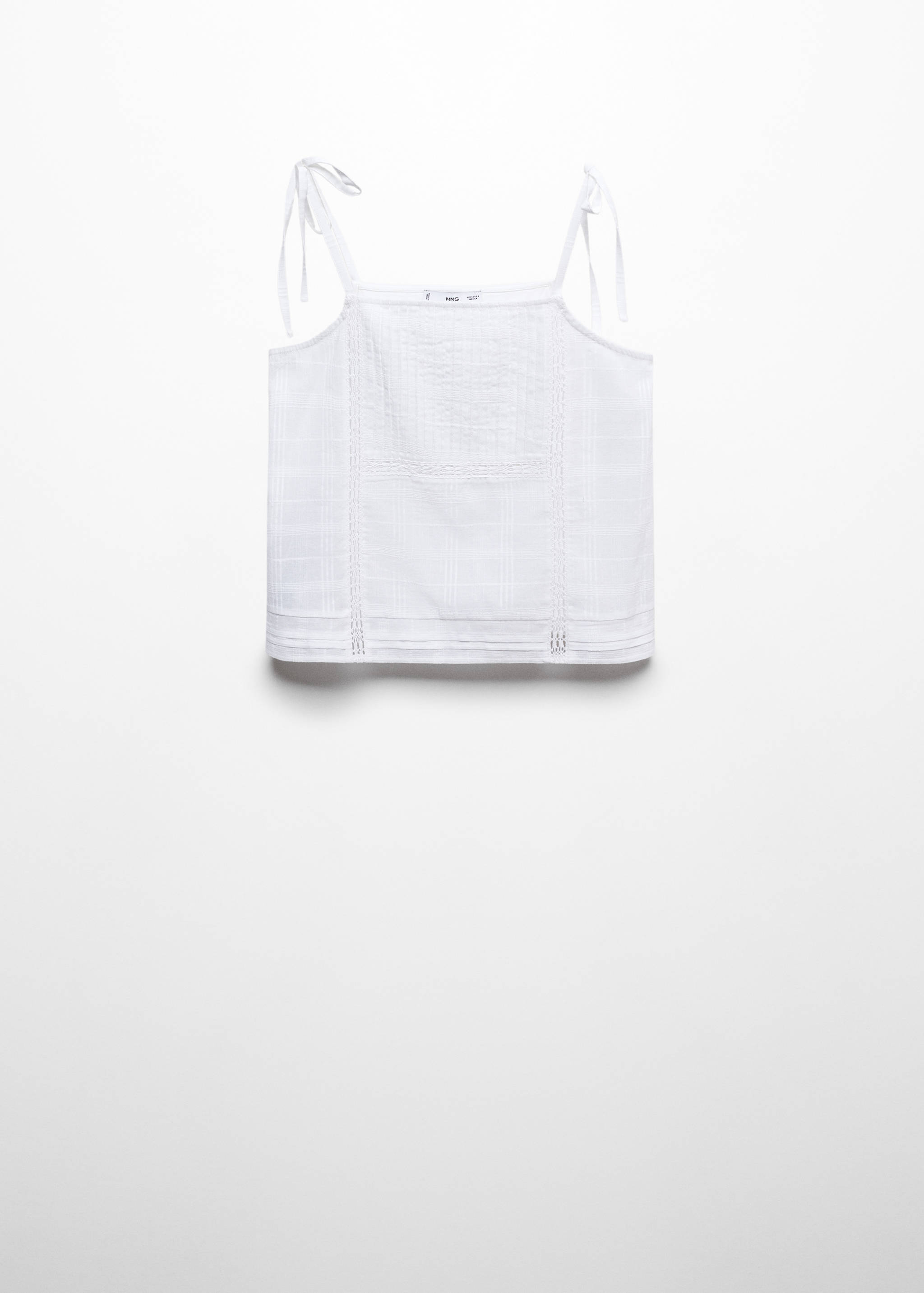 Top bordado algodão - Artigo sem modelo