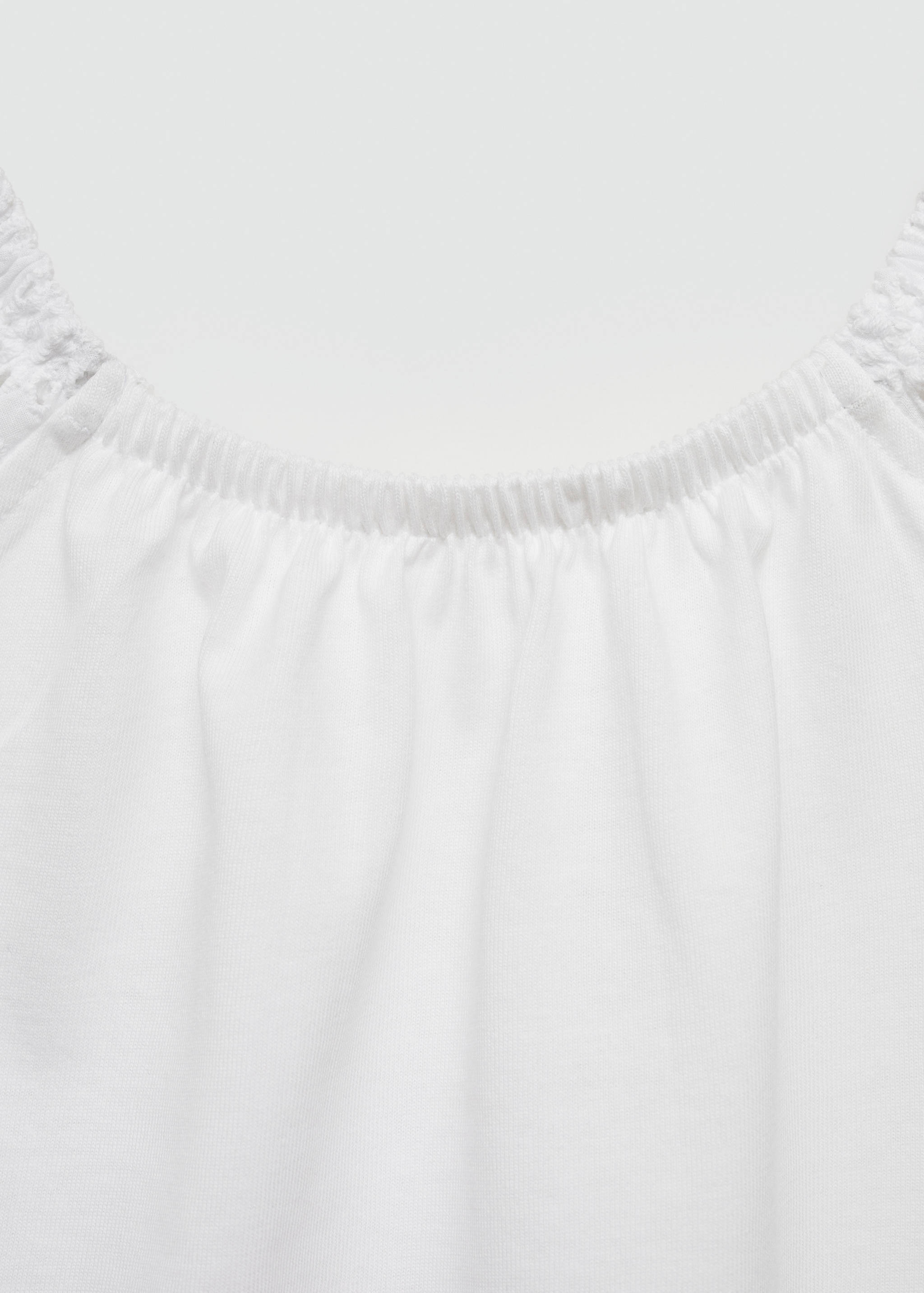 Ruffled strap t-shirt - Details of the article 0