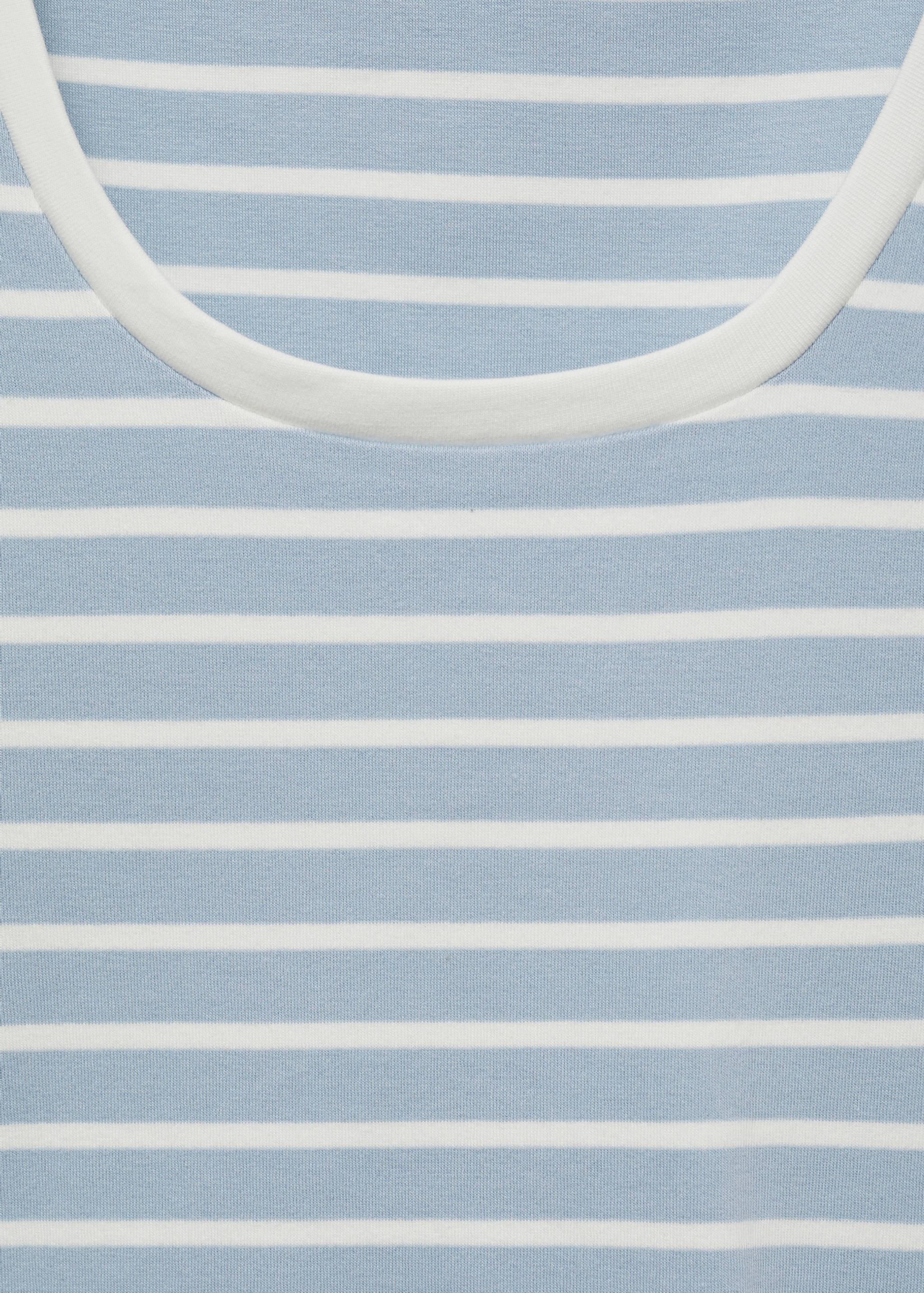 Gestreiftes Baumwoll-Shirt - Detail des Artikels 8