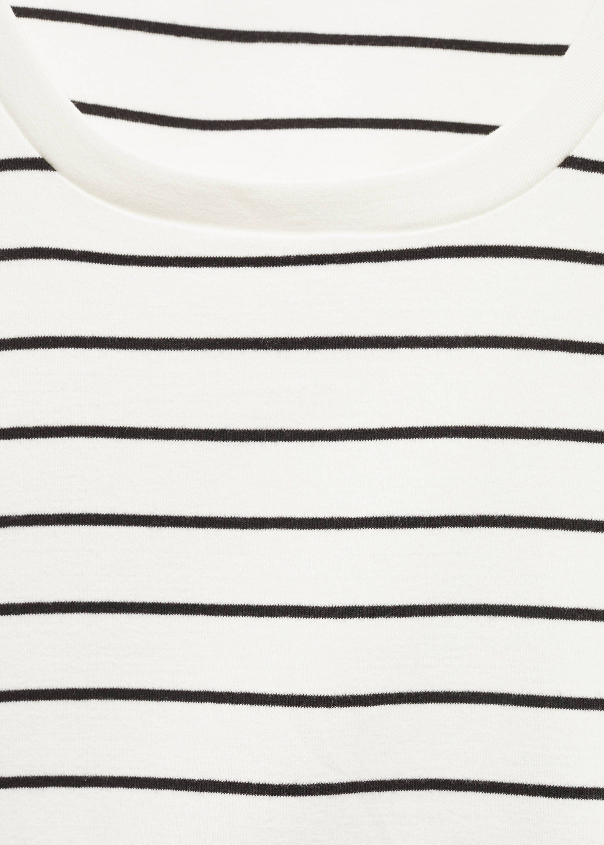 Printed striped T-shirt - Details of the article 8