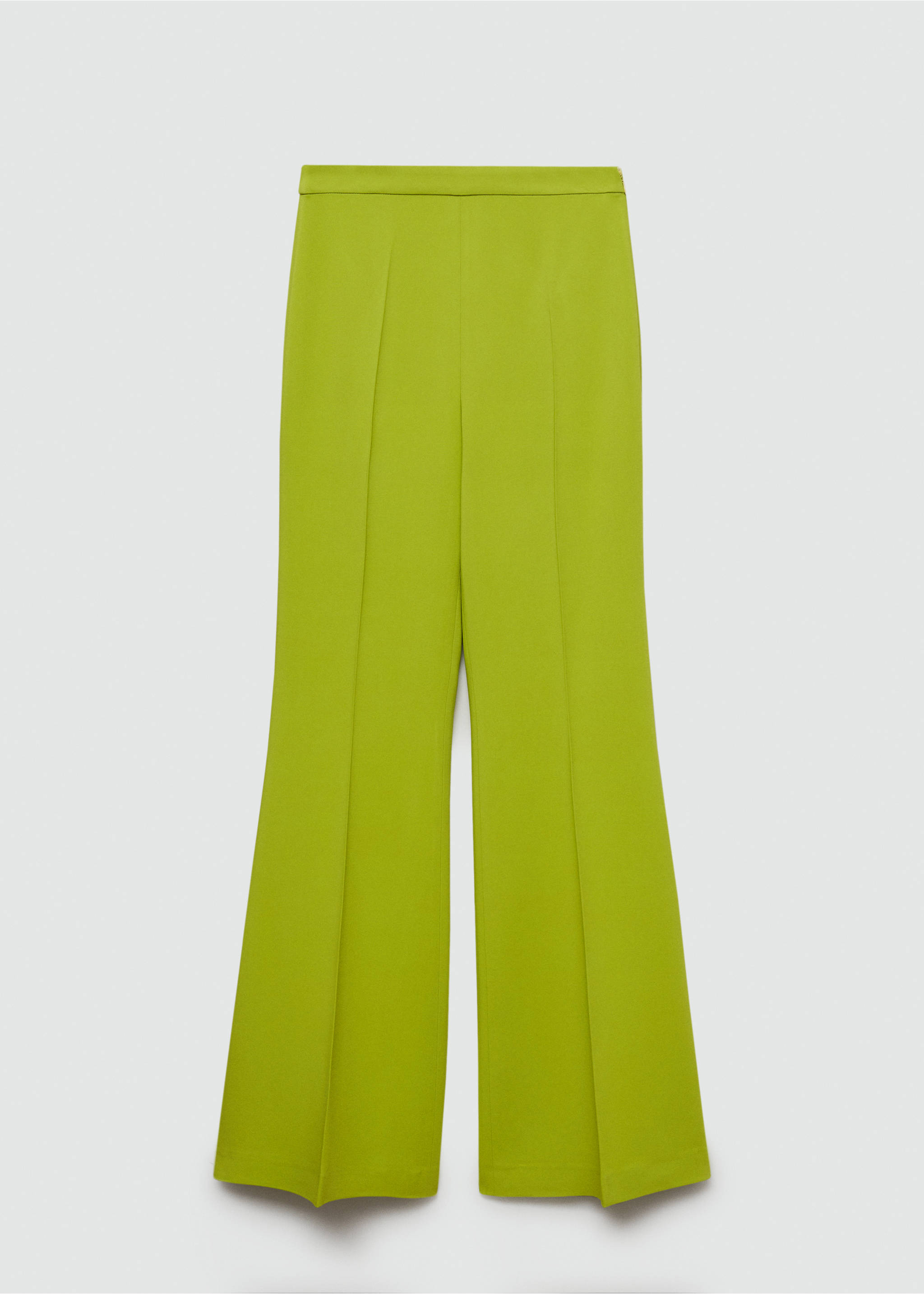 High-waist flared broek - Artikel zonder model, Limoen. Ref: 67019237-00.