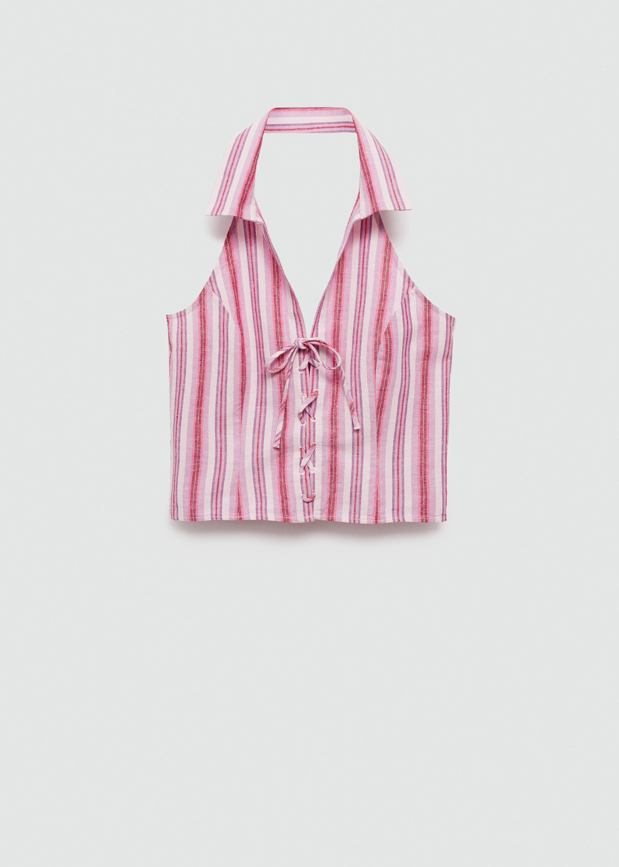 Top halter rayas - Artículo sin modelo