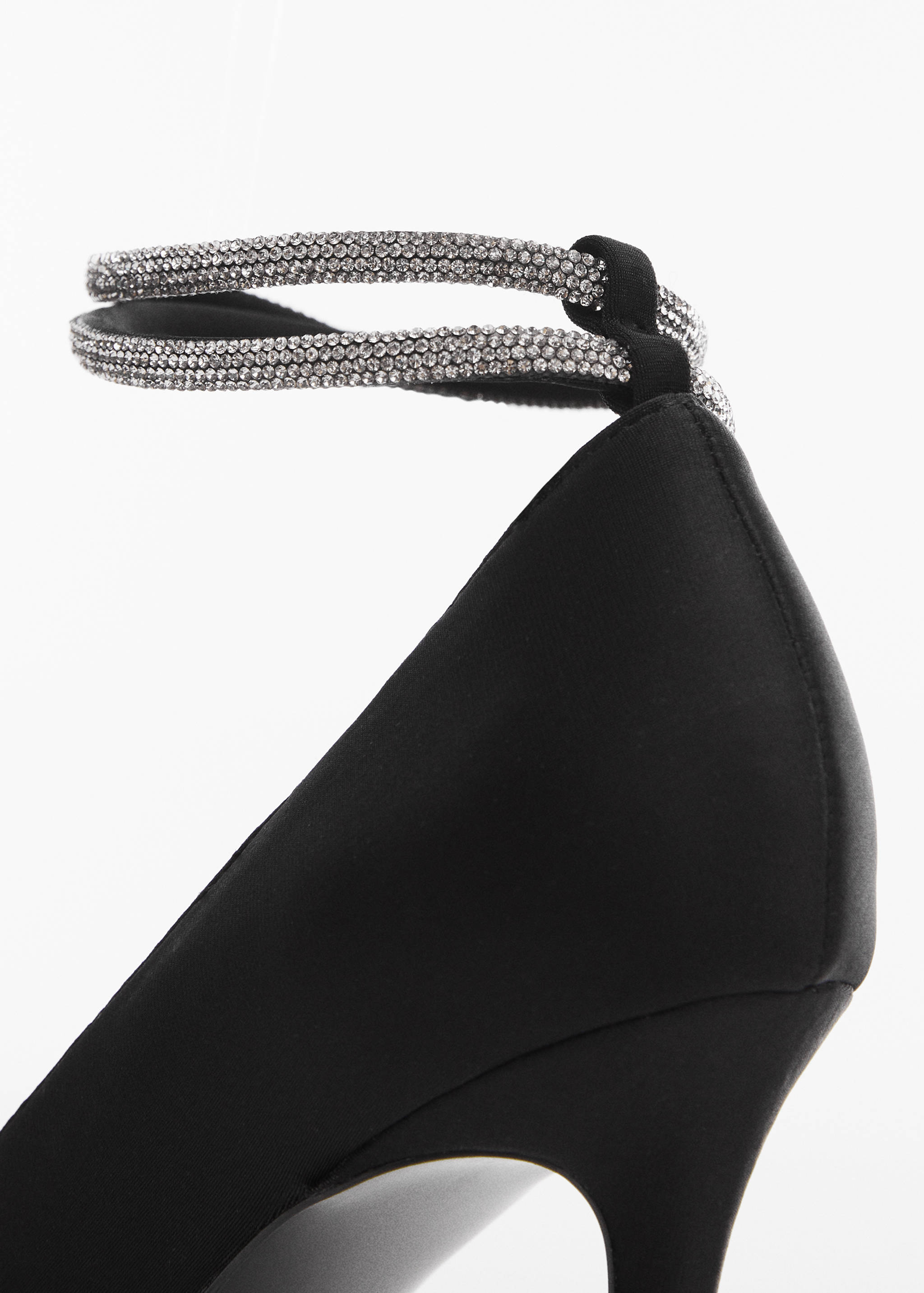 Pantofi cu toc și barete cu strasuri - Detaliu al articolului 1