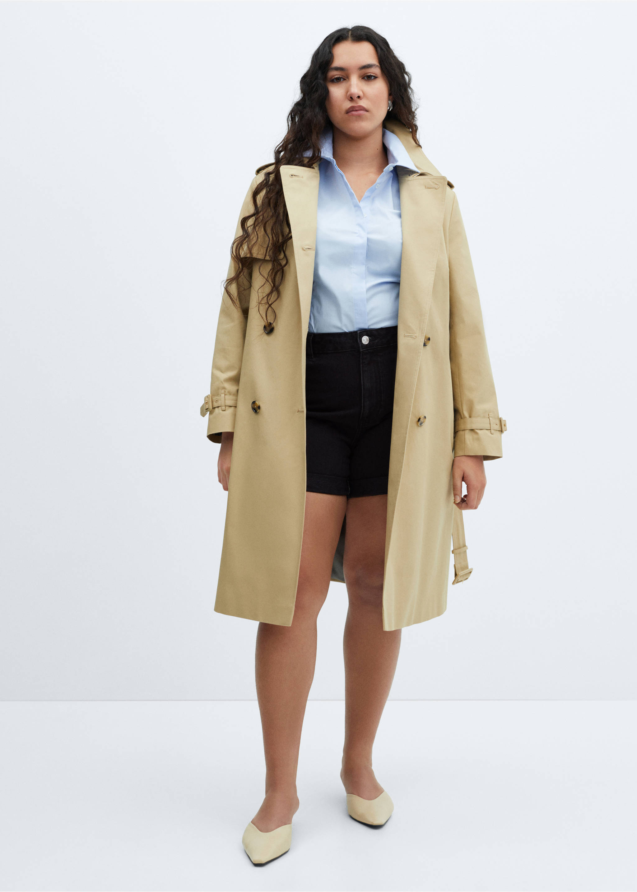 Mom fit farmersort - A termék adatai 3, Black denim. Ref: 67020260-00.