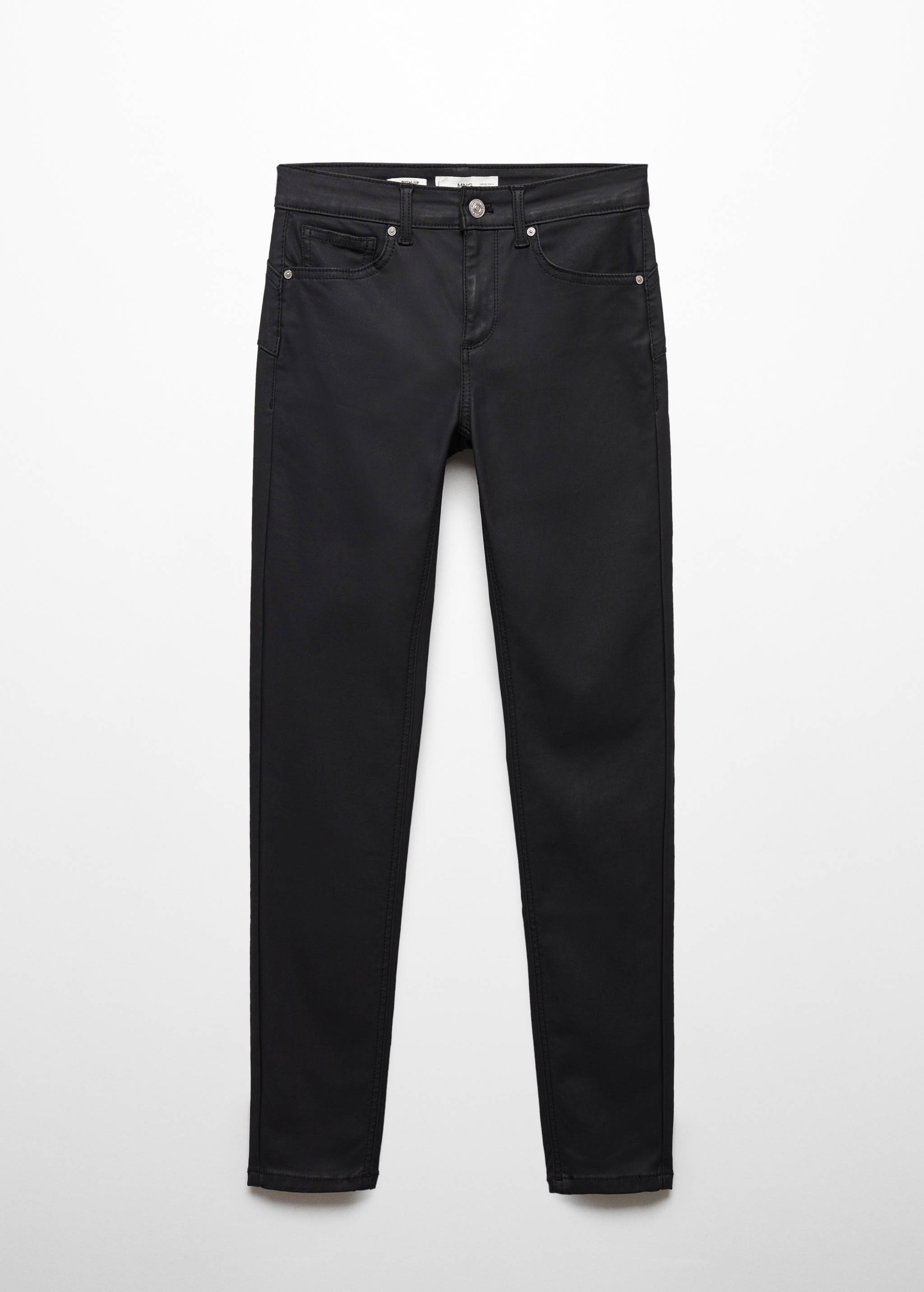 Jean skinny push-up enduit - Article sans modèle