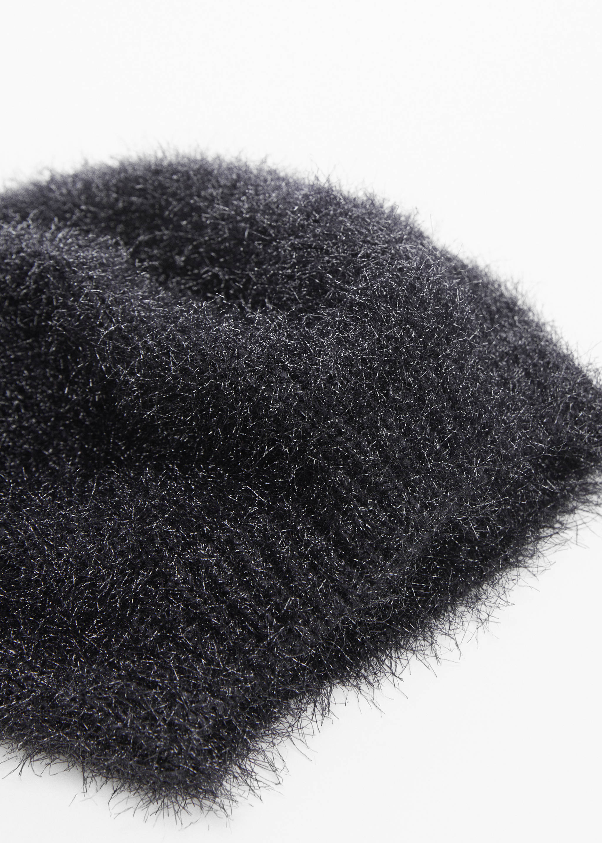 Faux-fur beret - Medium plane