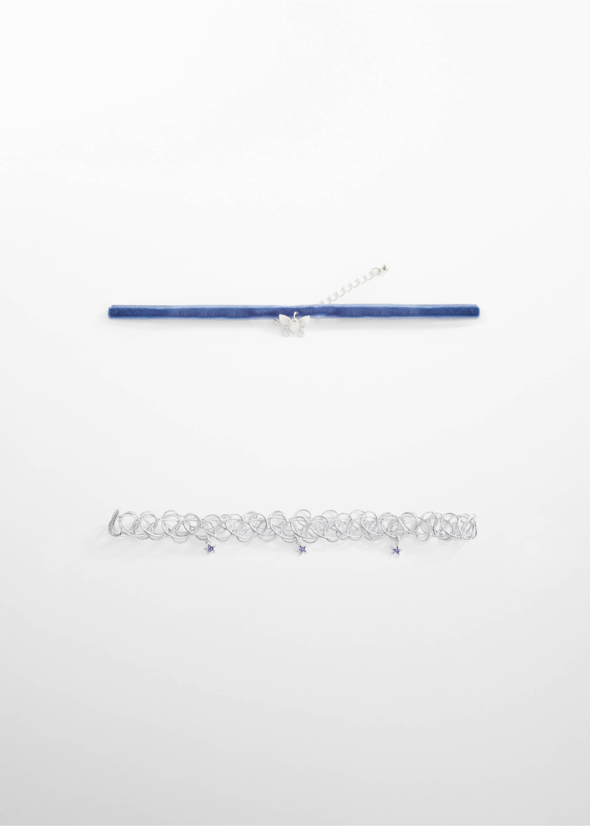 2 chokers pack - Article without model, Silver. Ref: 67020329-00.