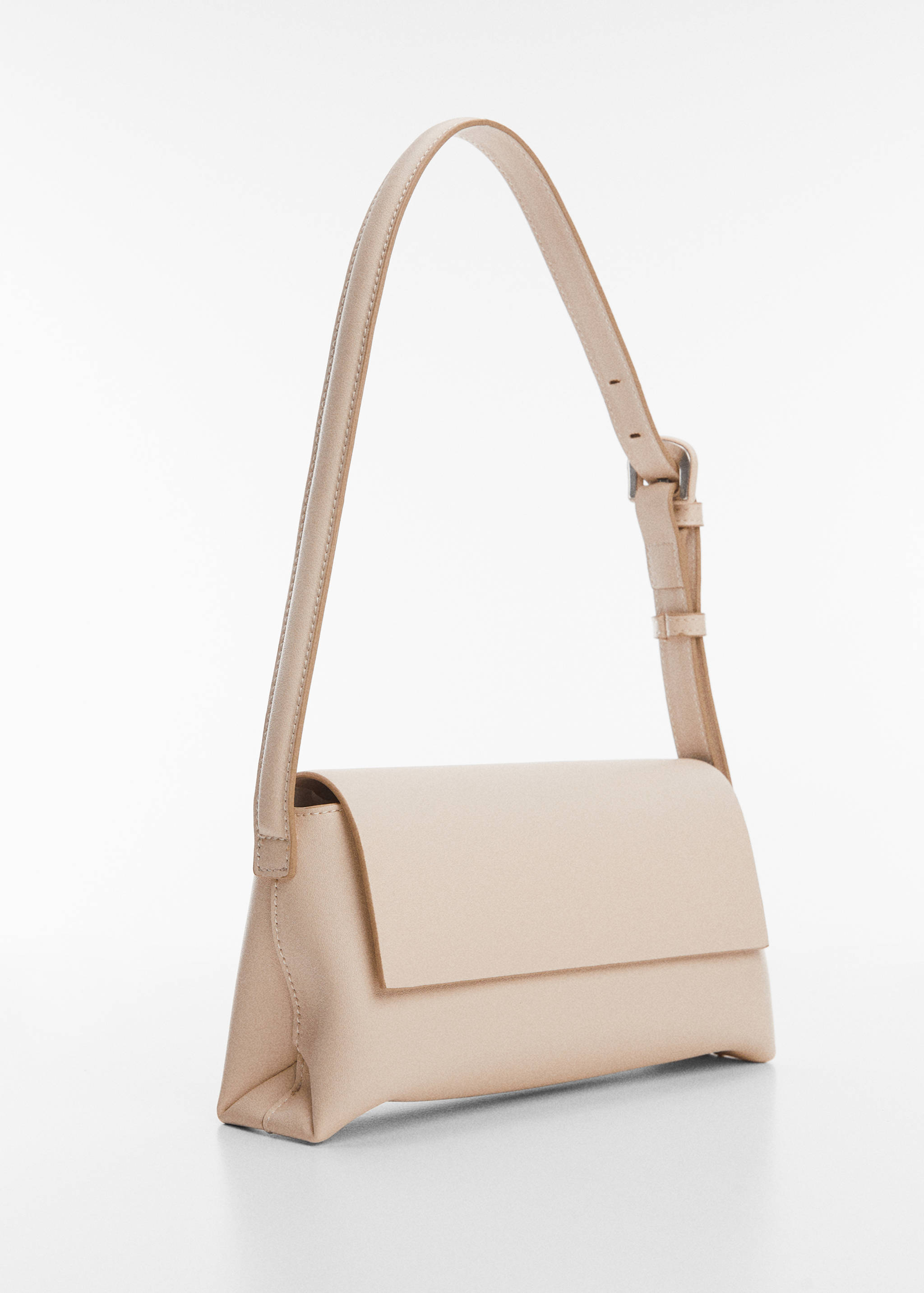 Shoulder bag with strap - Medium plane