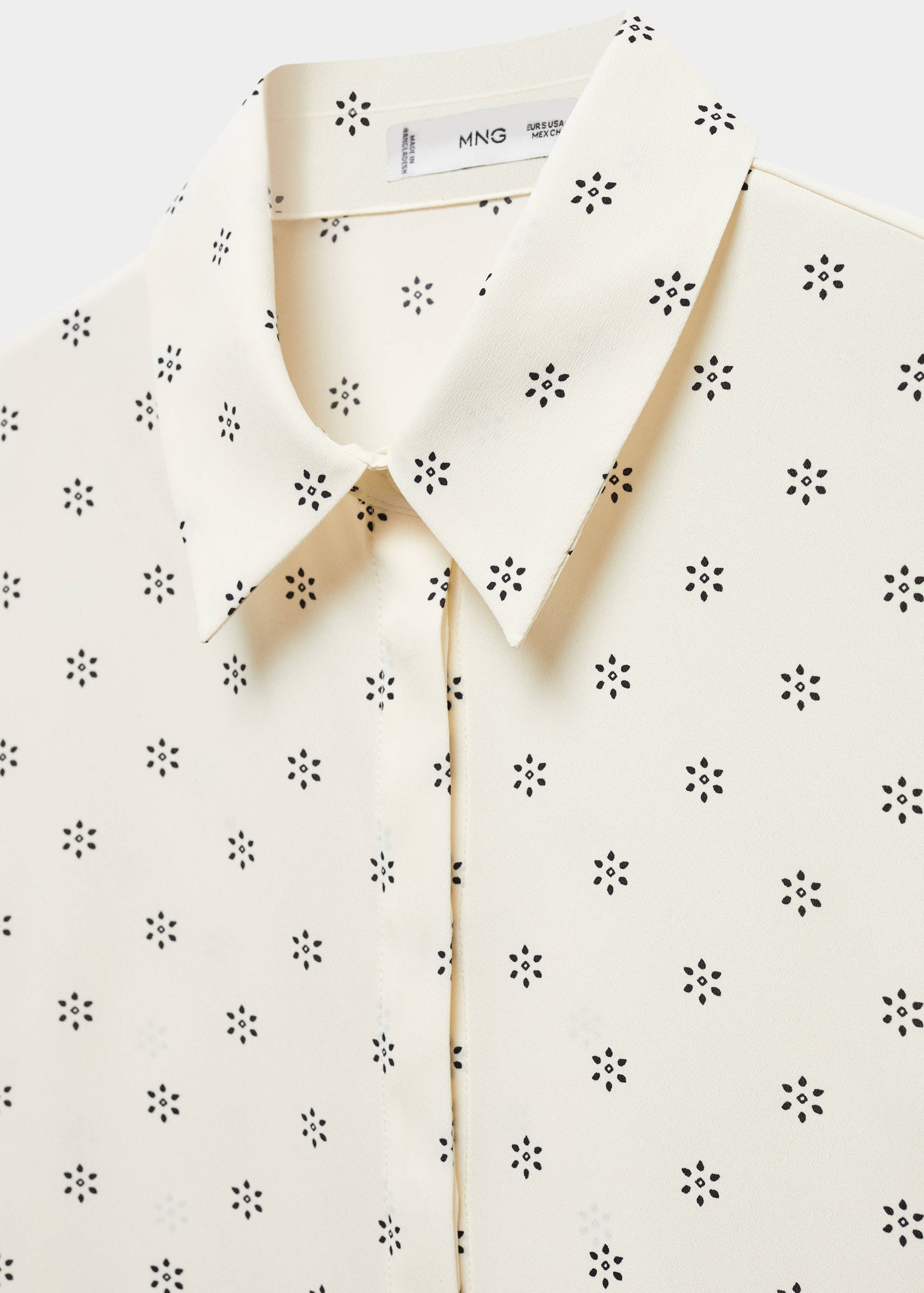 Regular flowy shirt - Details of the article 8