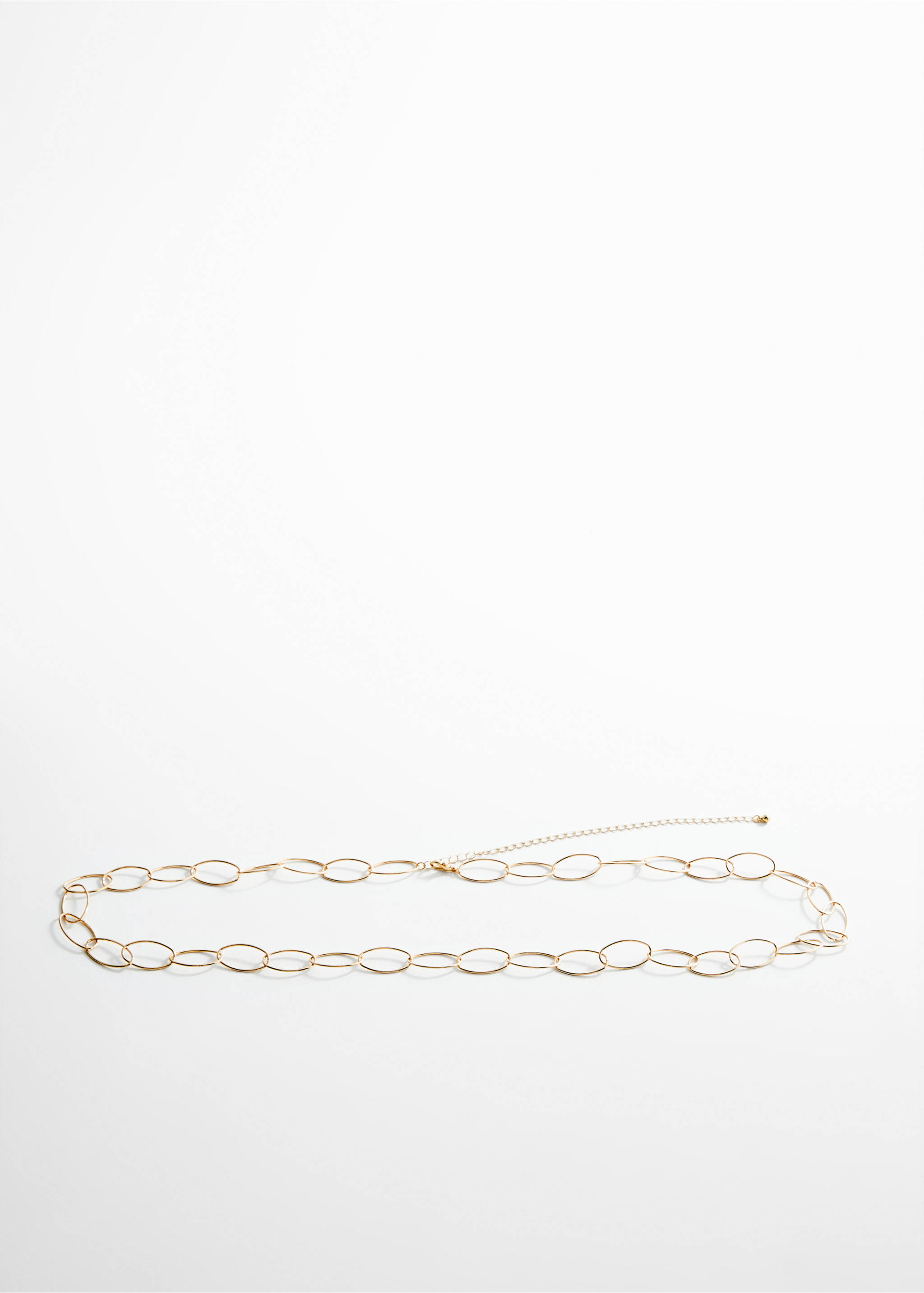 Circle necklace - Details of the article 1, Gold. Ref: 67020441-00.