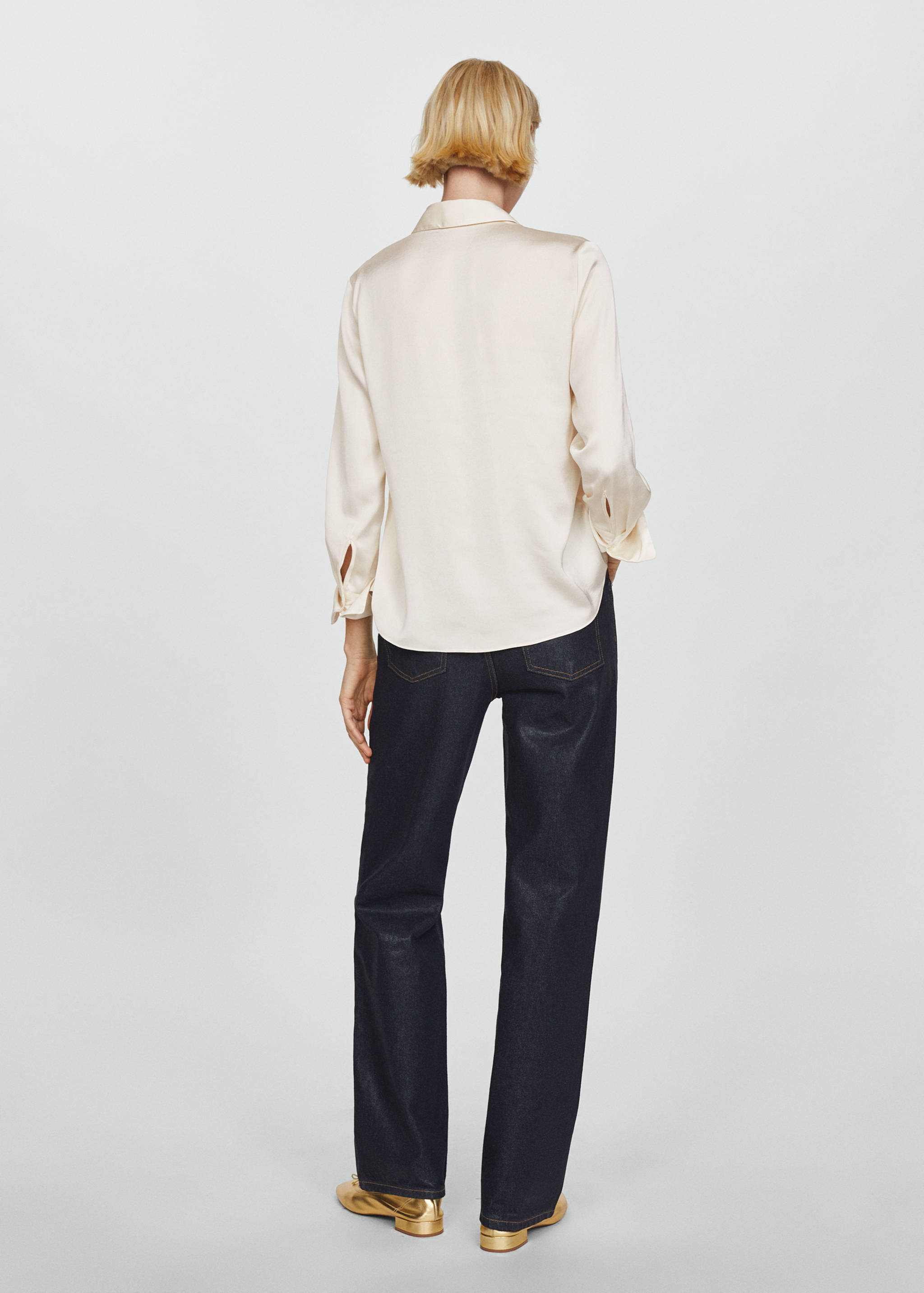 Chemise fluide satinée - Verso de l’article