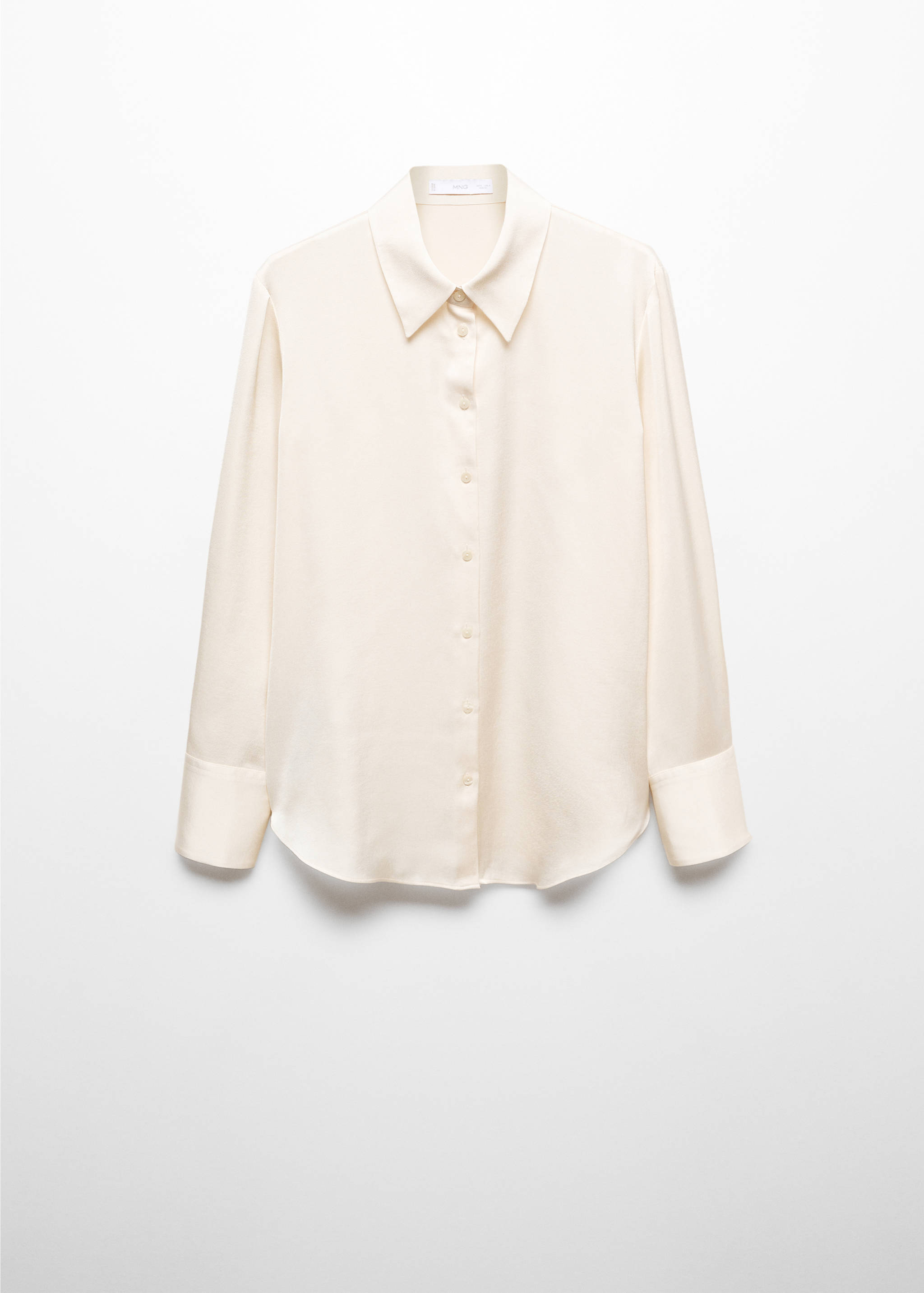 Camisa fluida satinada - Artículo sin modelo