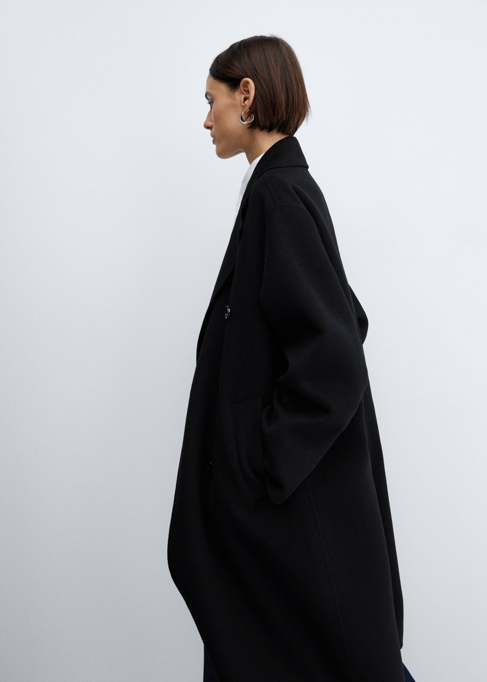 Abrigo lana handmade oversize - Detalle del artículo 4