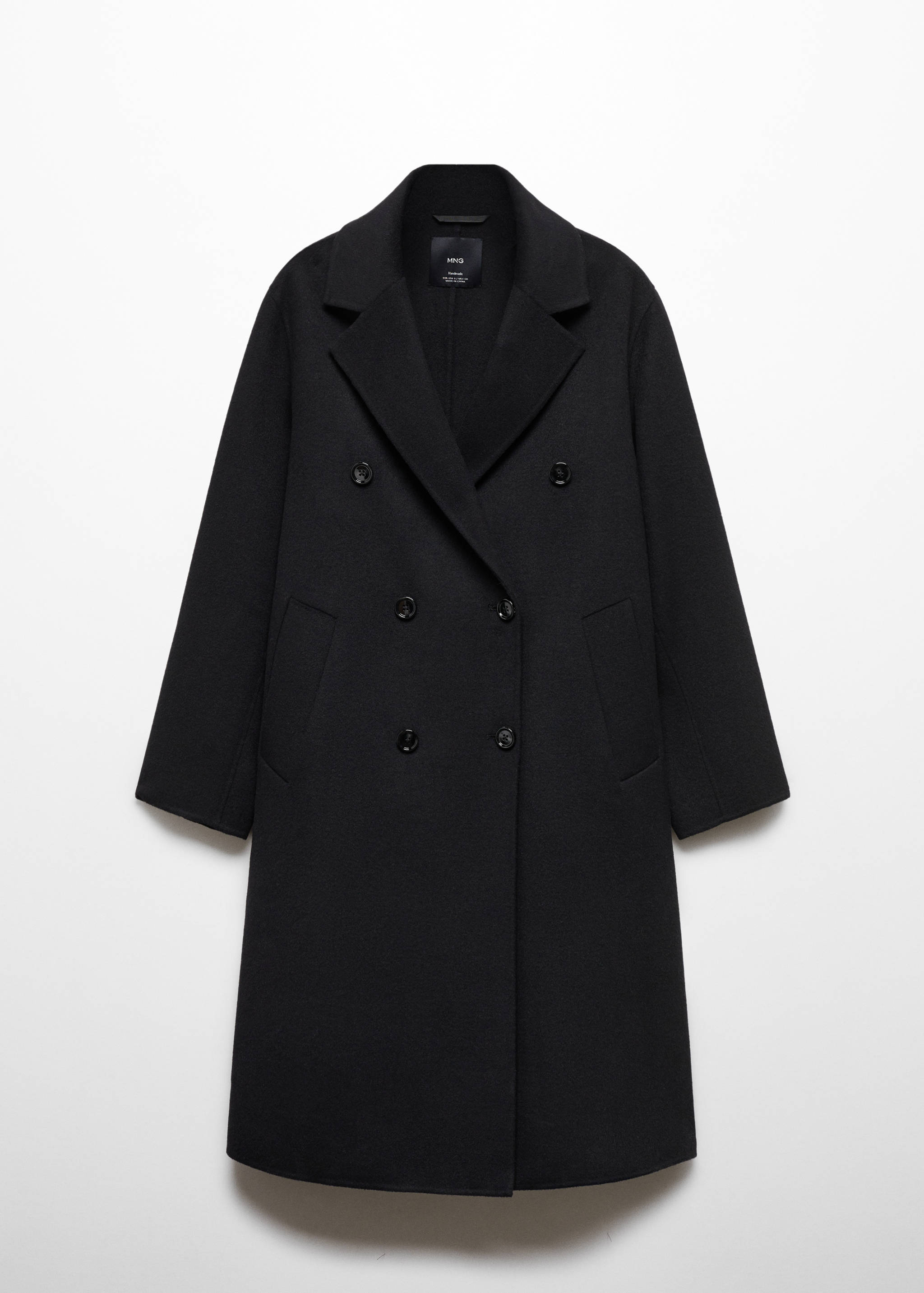 Handmade oversized wool coat - Article without model