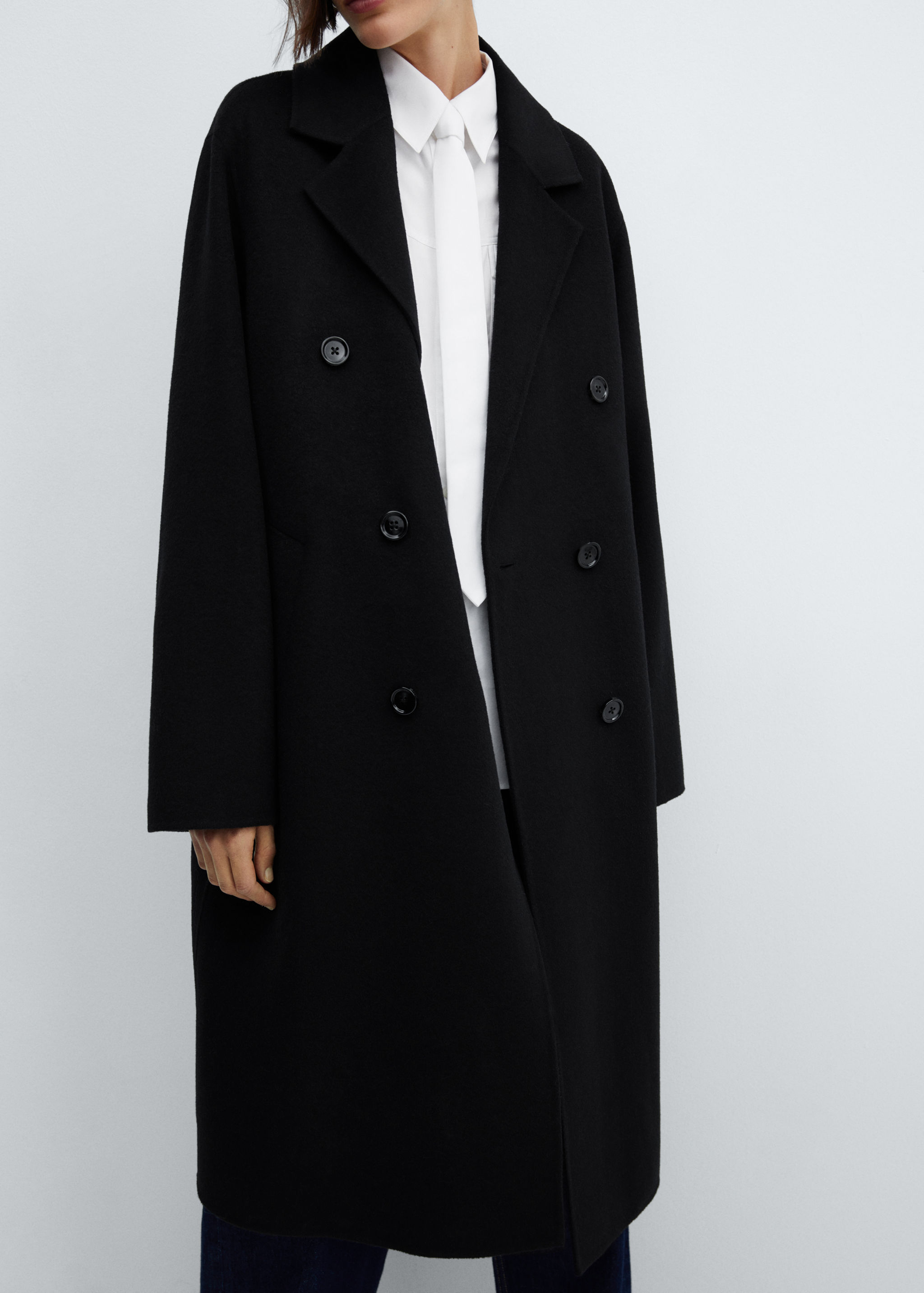 Handmade oversized wool coat - Details of the article 6
