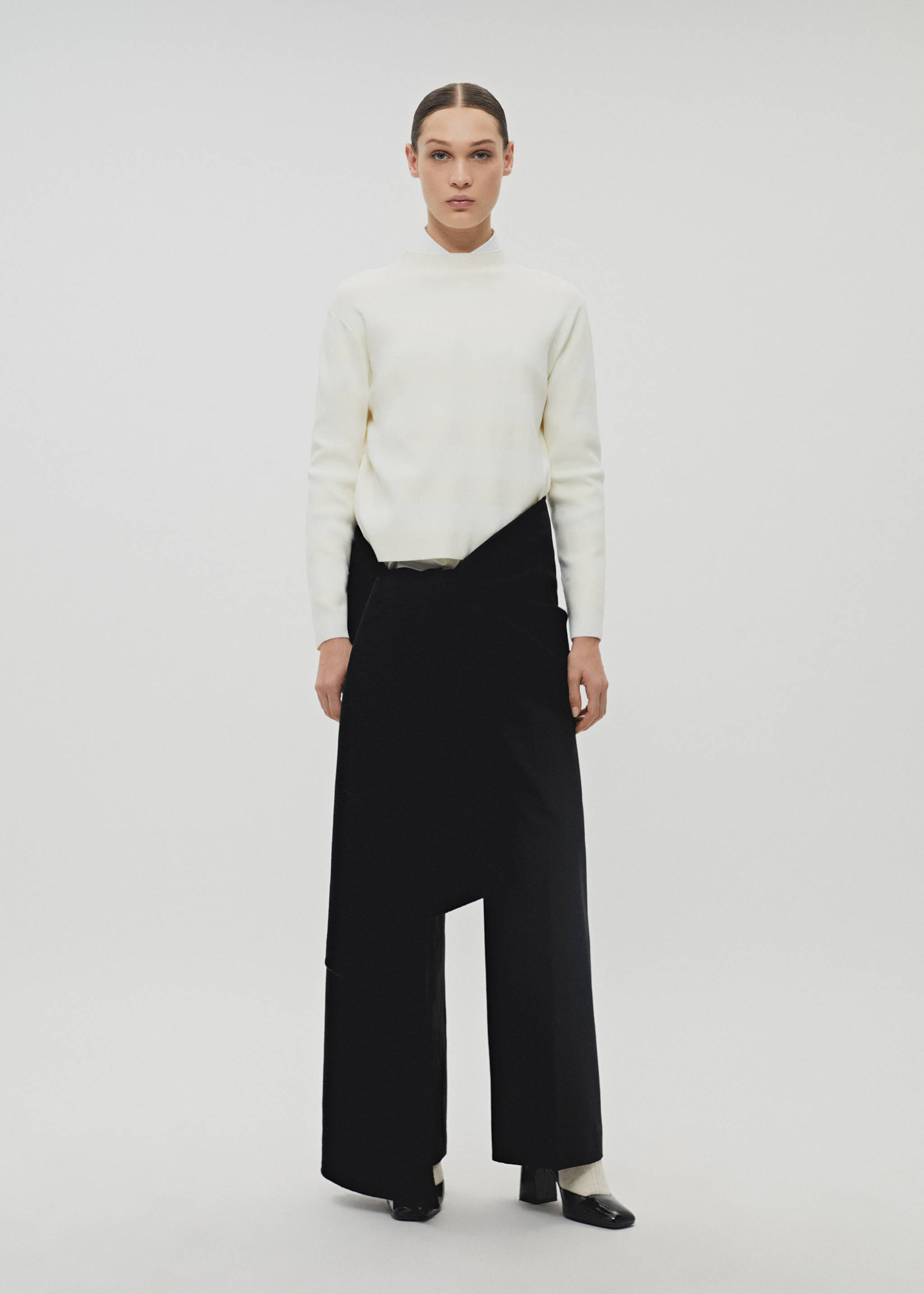 Pullover mit Perkins-Kragen - Detail des Artikels 6