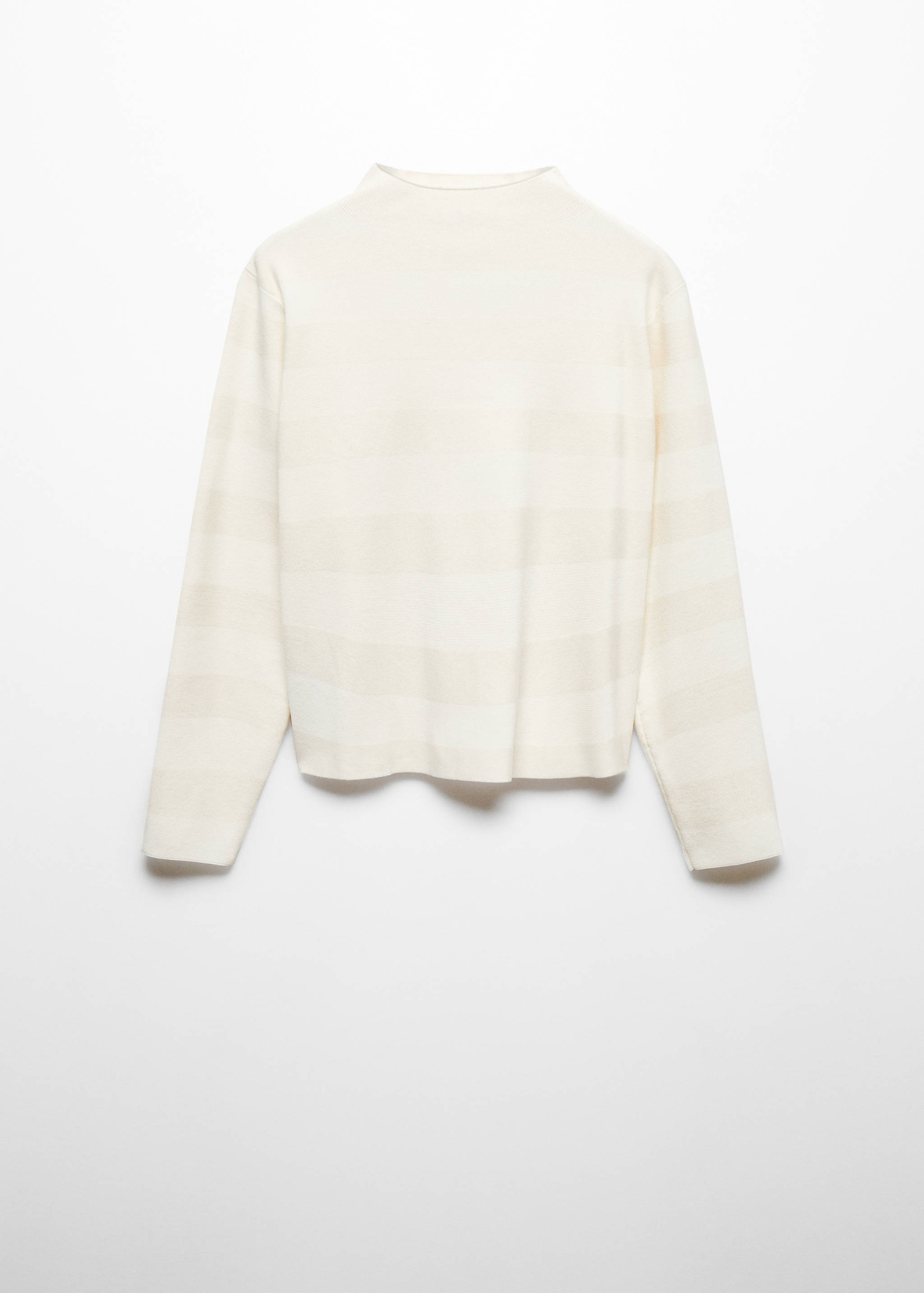 Pullover mit Perkins-Kragen - Artikel ohne Model