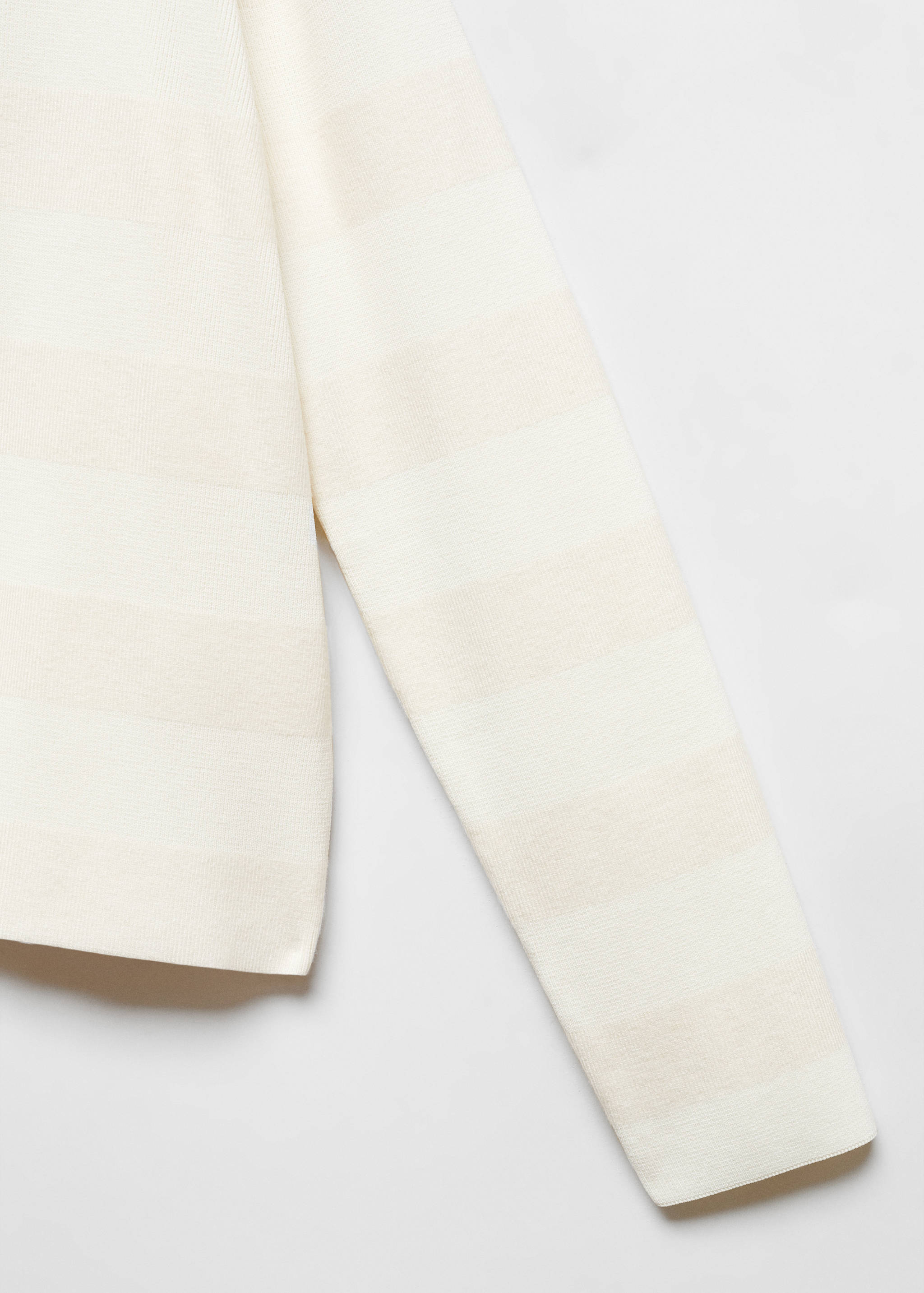 Pullover mit Perkins-Kragen - Detail des Artikels 8