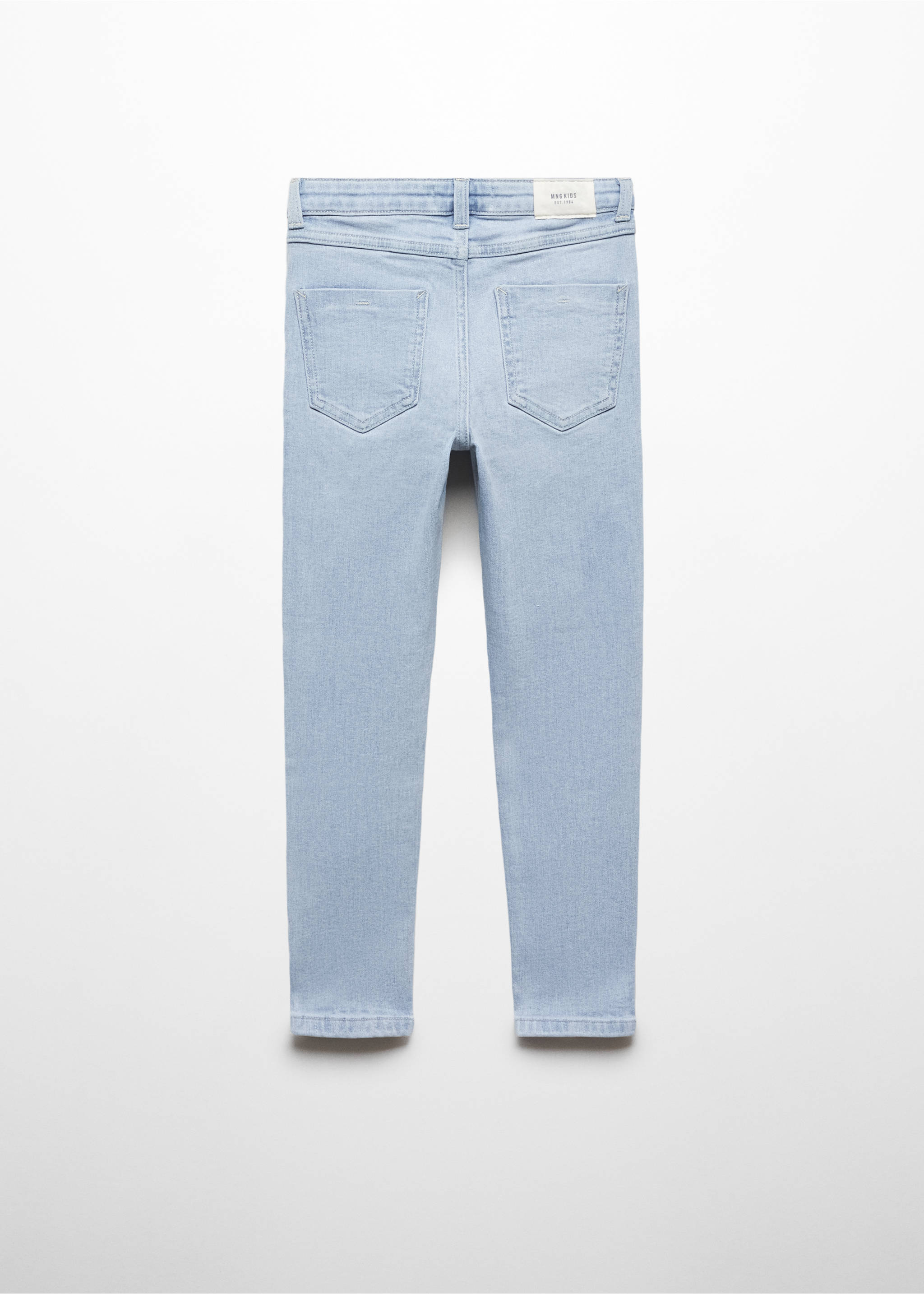 Jean skinny - Verso de l’article, Bleu clair. Ref: 67020468-00.