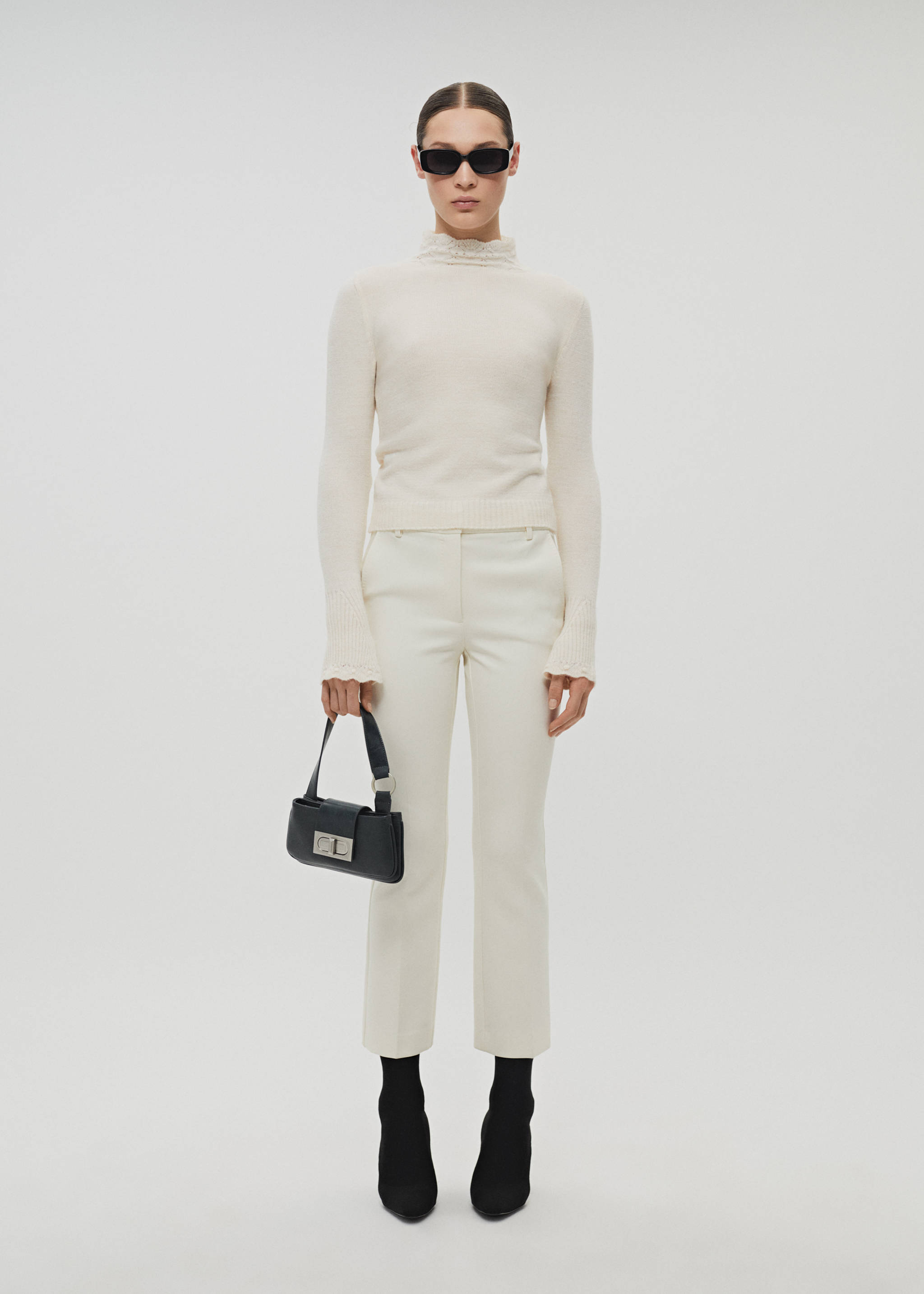 Strickpullover in Cropped-Optik - Detail des Artikels 6