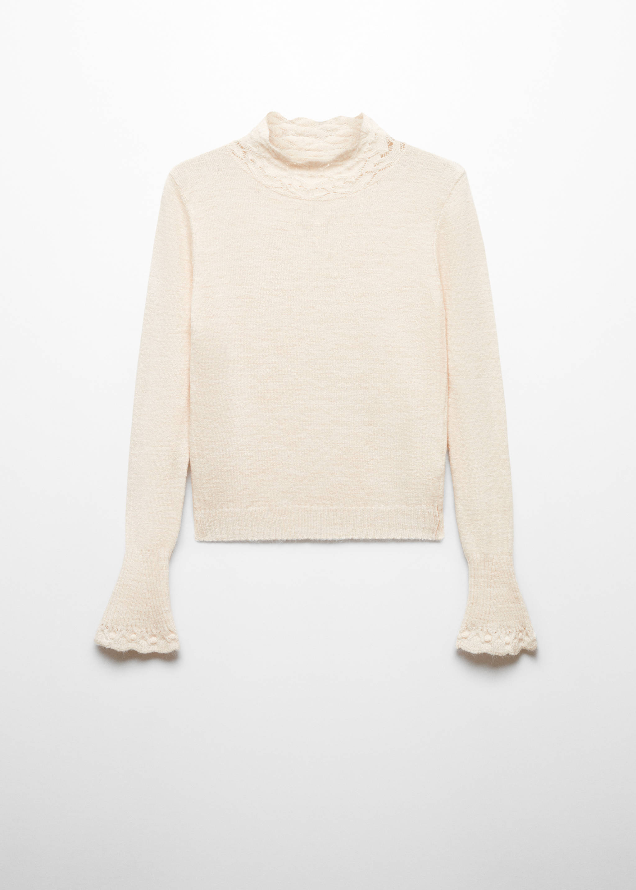 Strickpullover in Cropped-Optik - Artikel ohne Model