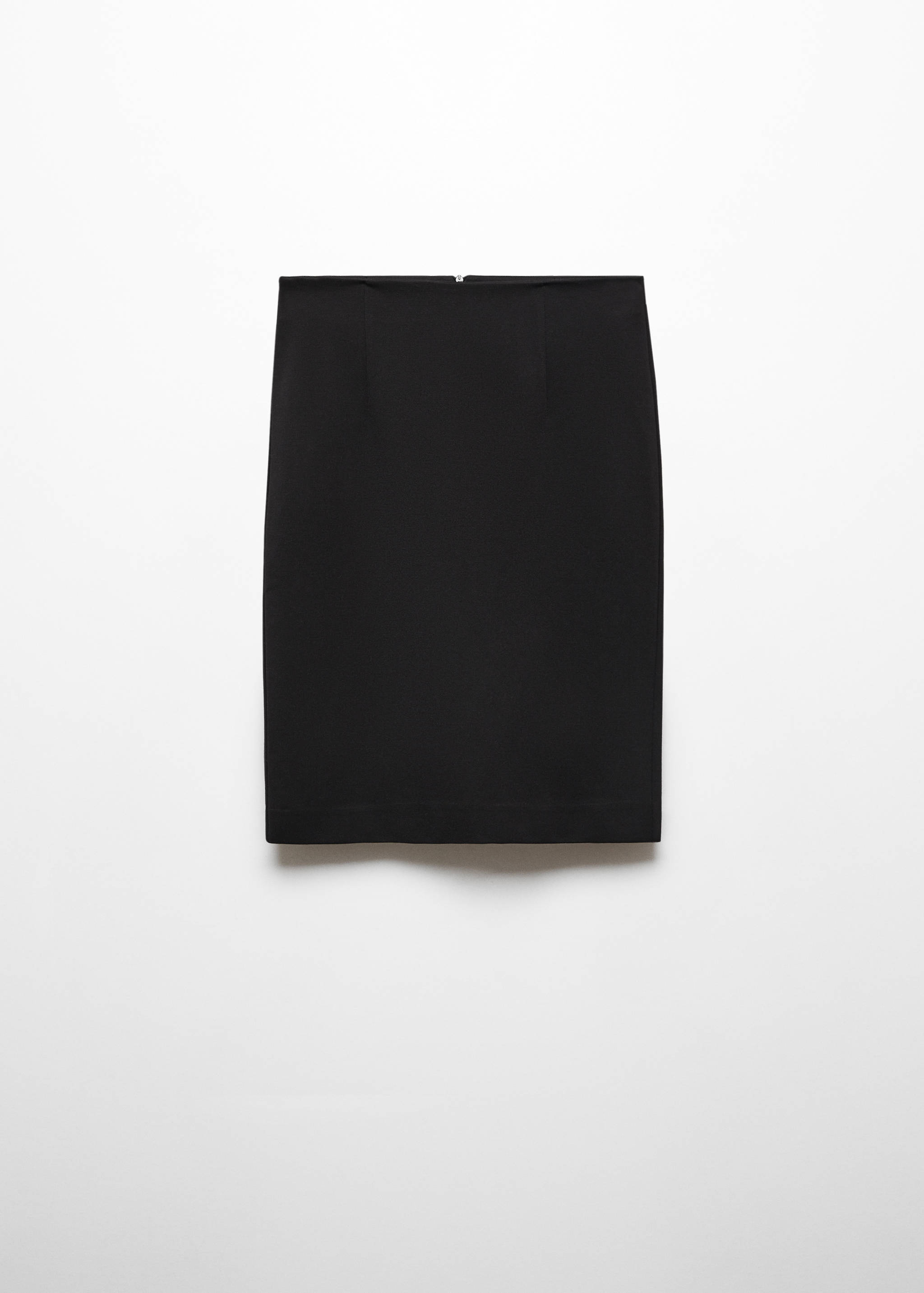 Pencil skirt with Rome-knit opening - Article without model