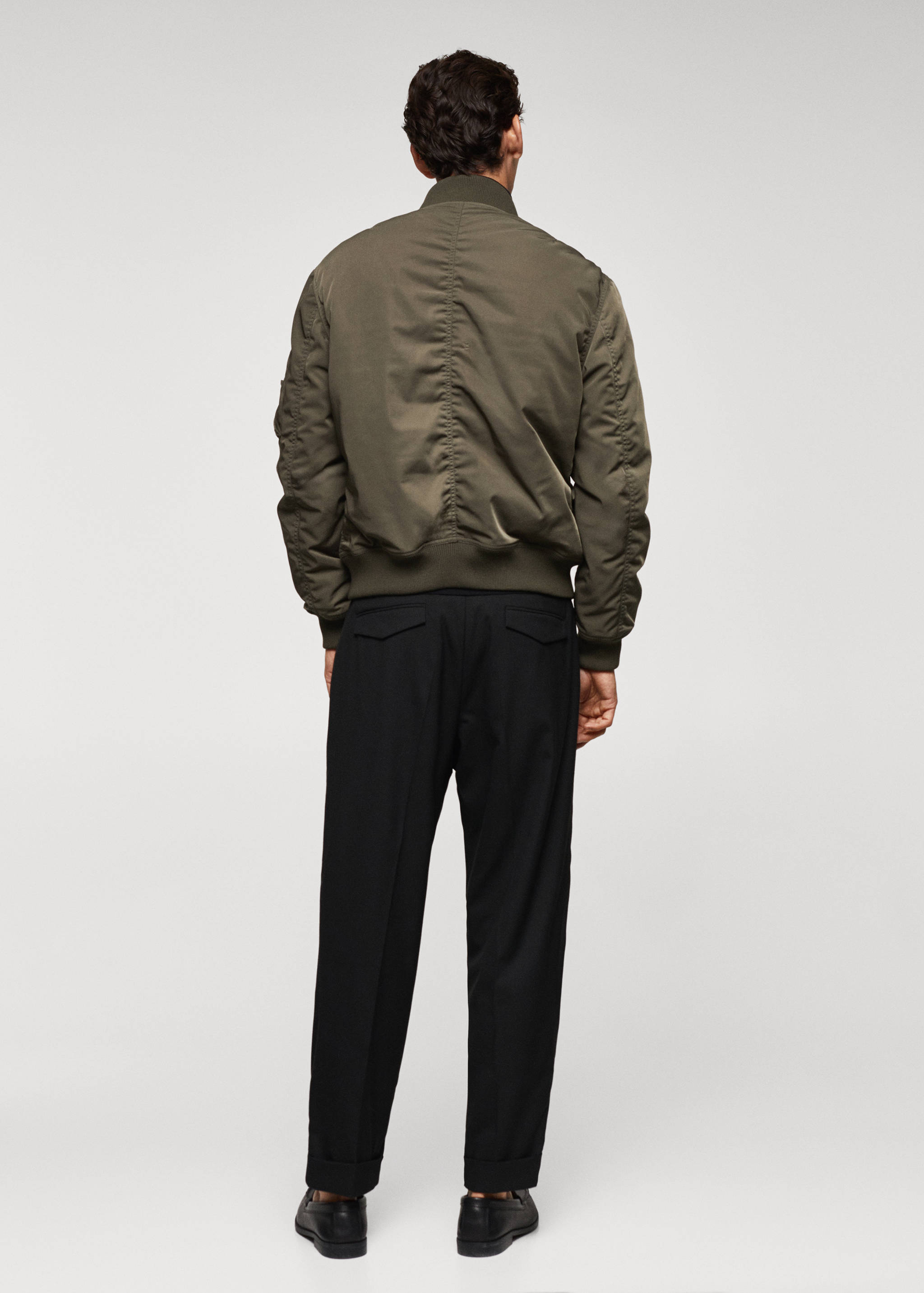 Chaqueta bomber water repellent - Reverso del artículo