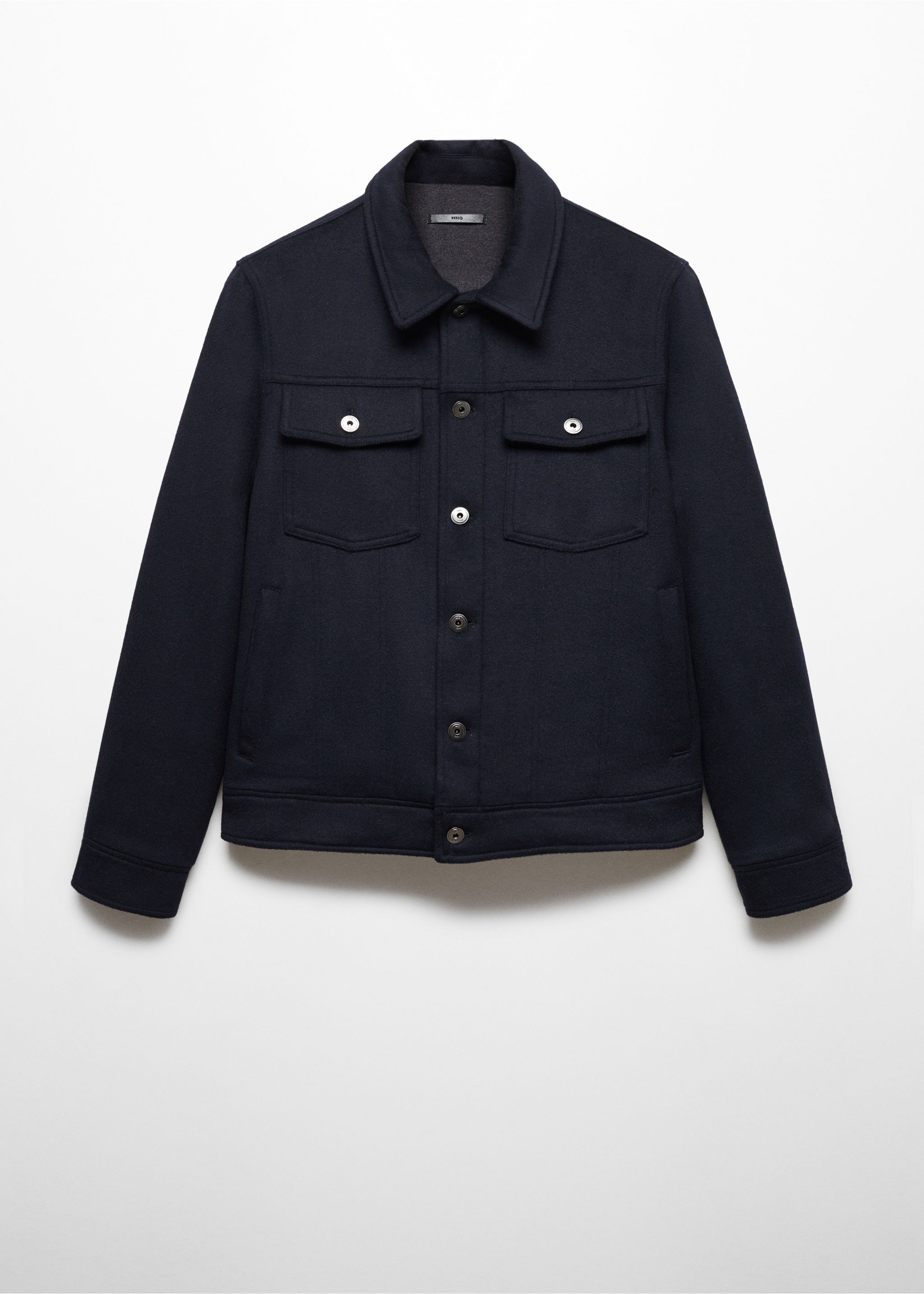 Wool jacket with pockets - Article without model