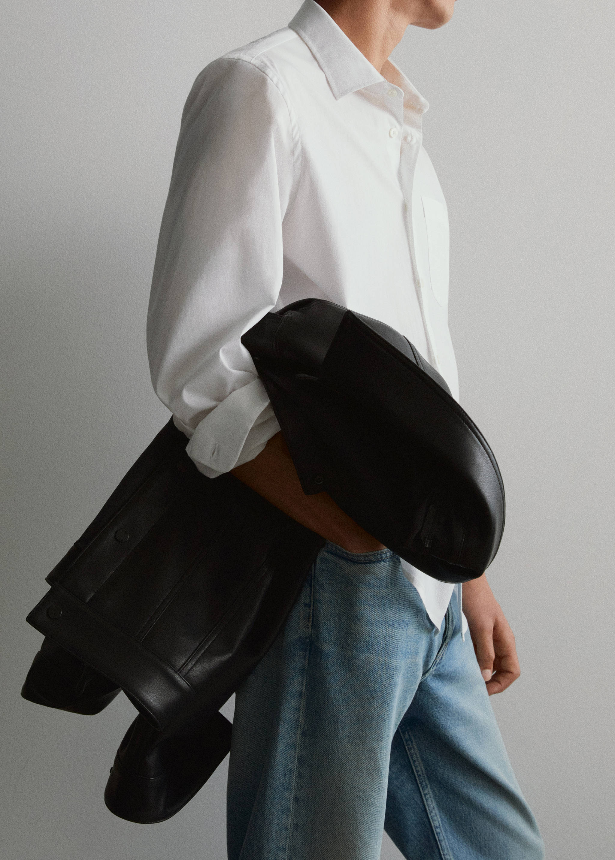 Giacca similpelle tasche - Dettaglio dell'articolo 6