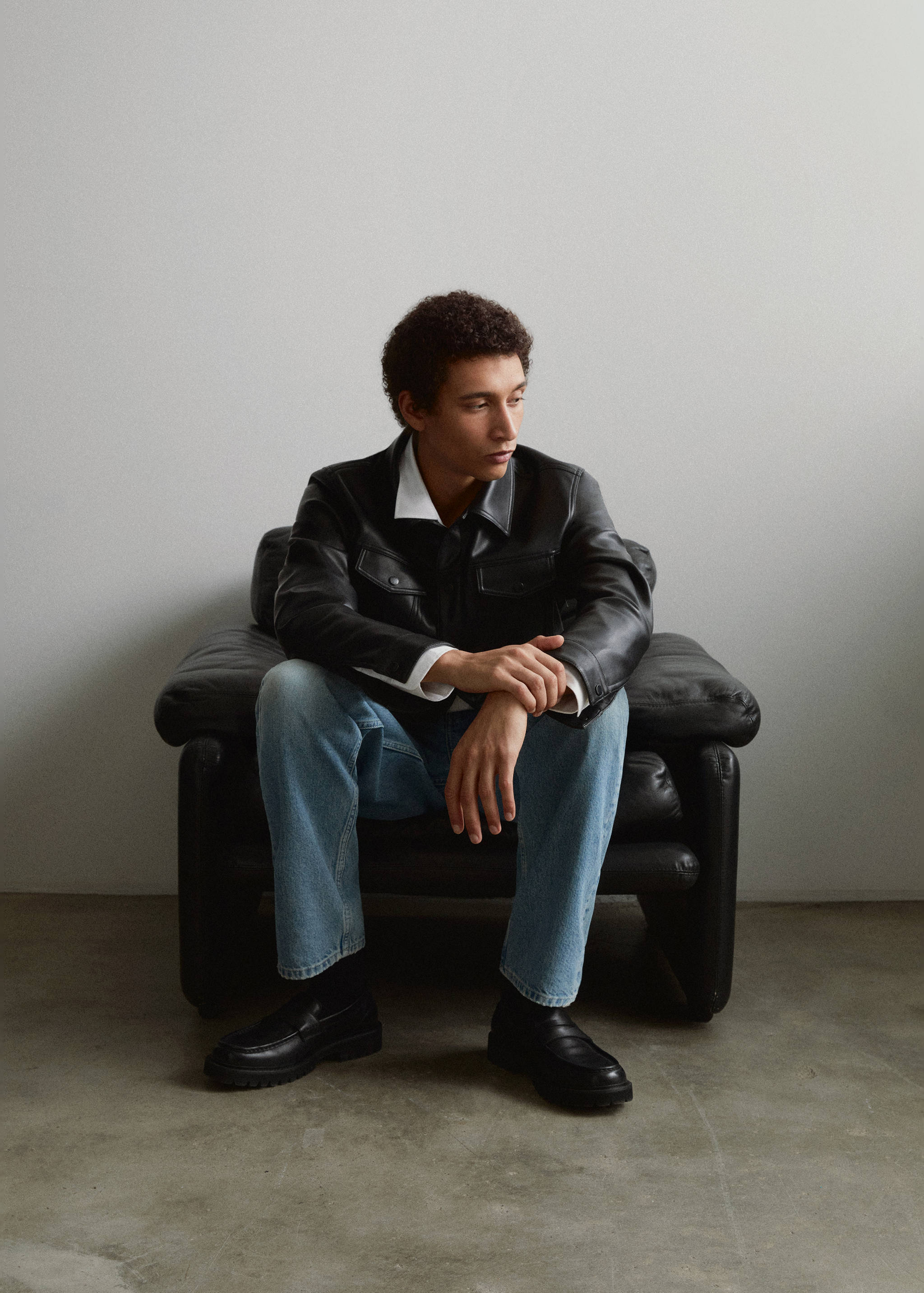 Giacca similpelle tasche - Dettaglio dell'articolo 7