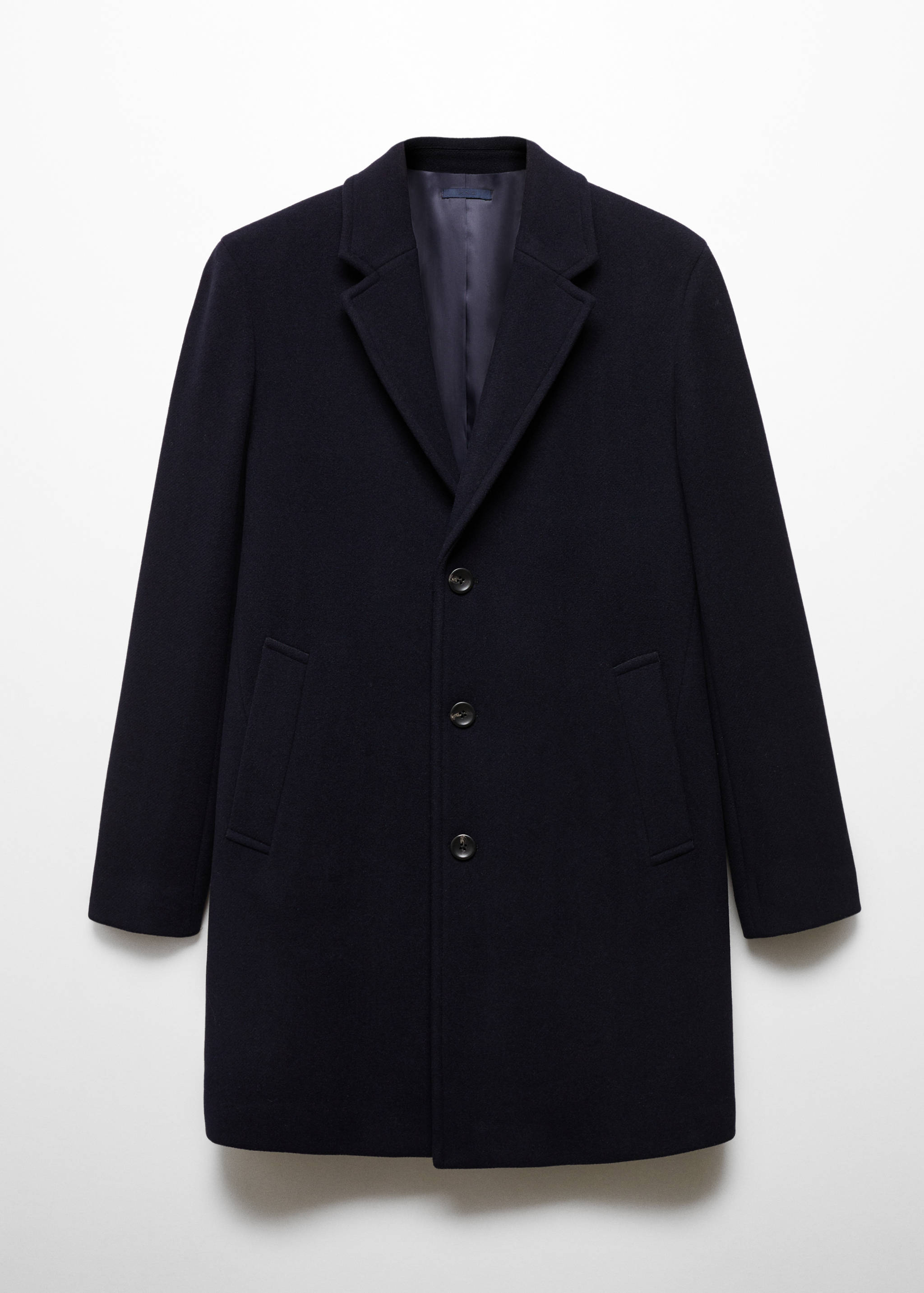 Lightweight recycled wool coat - Article without model