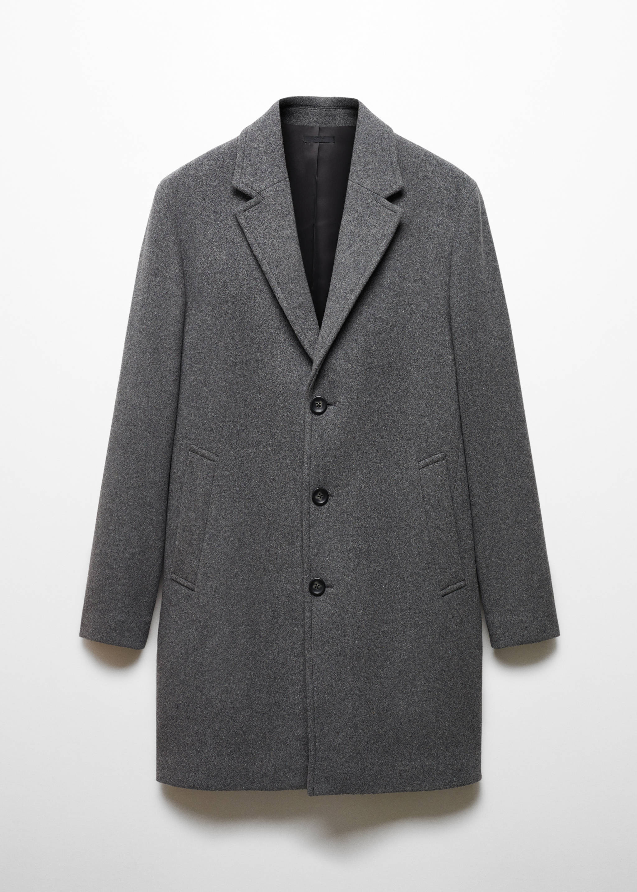 Lightweight recycled wool coat - Article without model