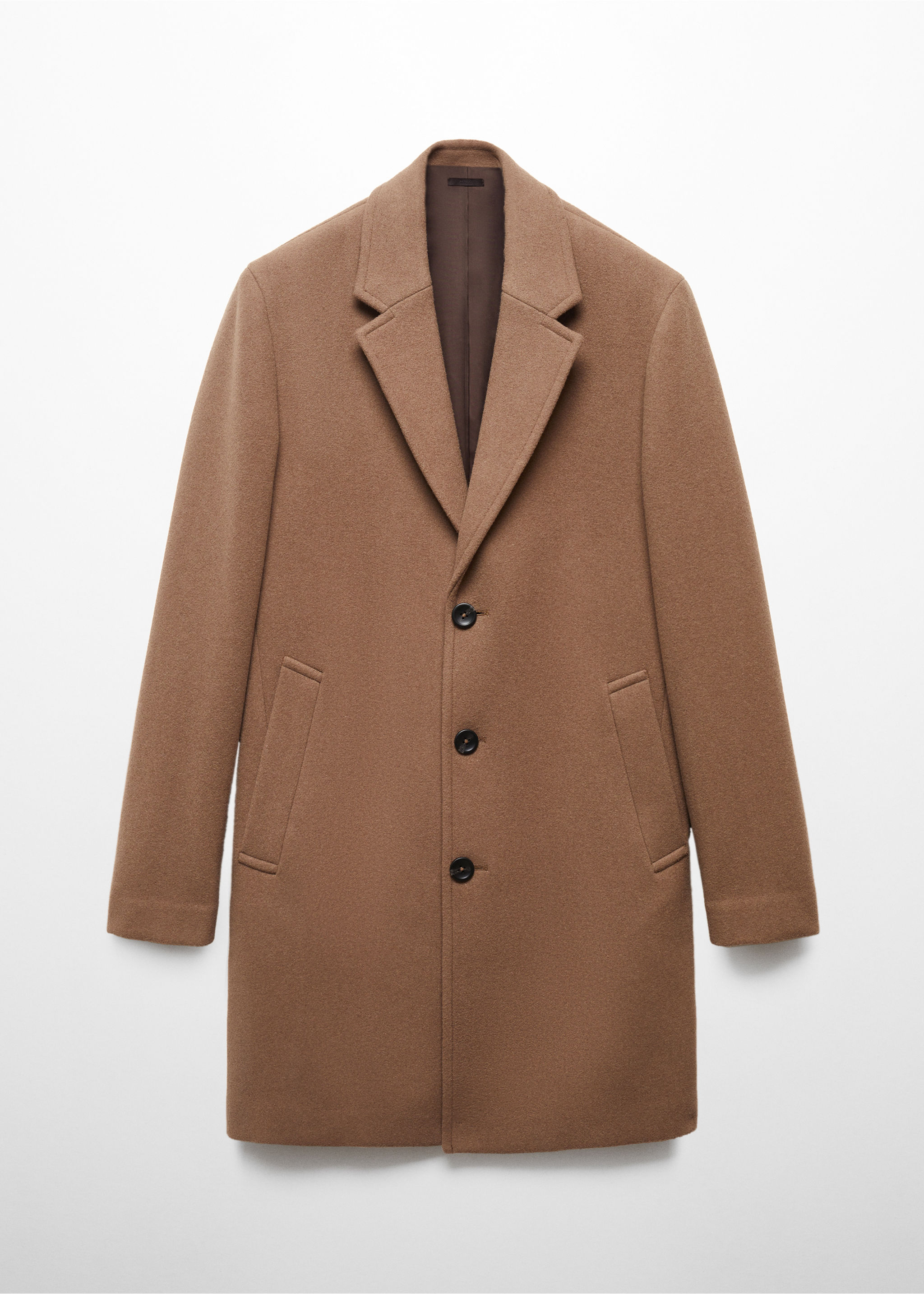 Lightweight recycled wool coat - Article without model