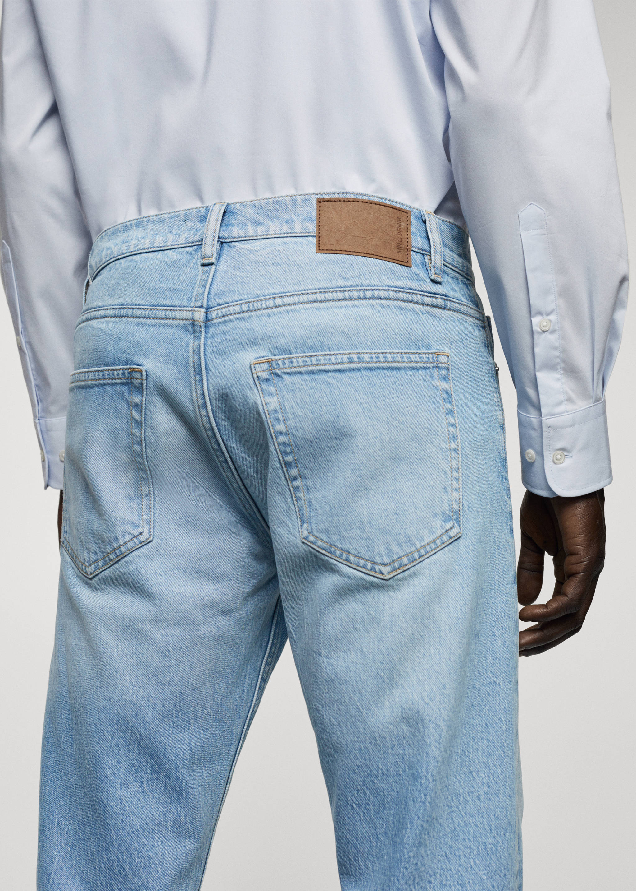 Tapered-fit jeans - Details of the article 4