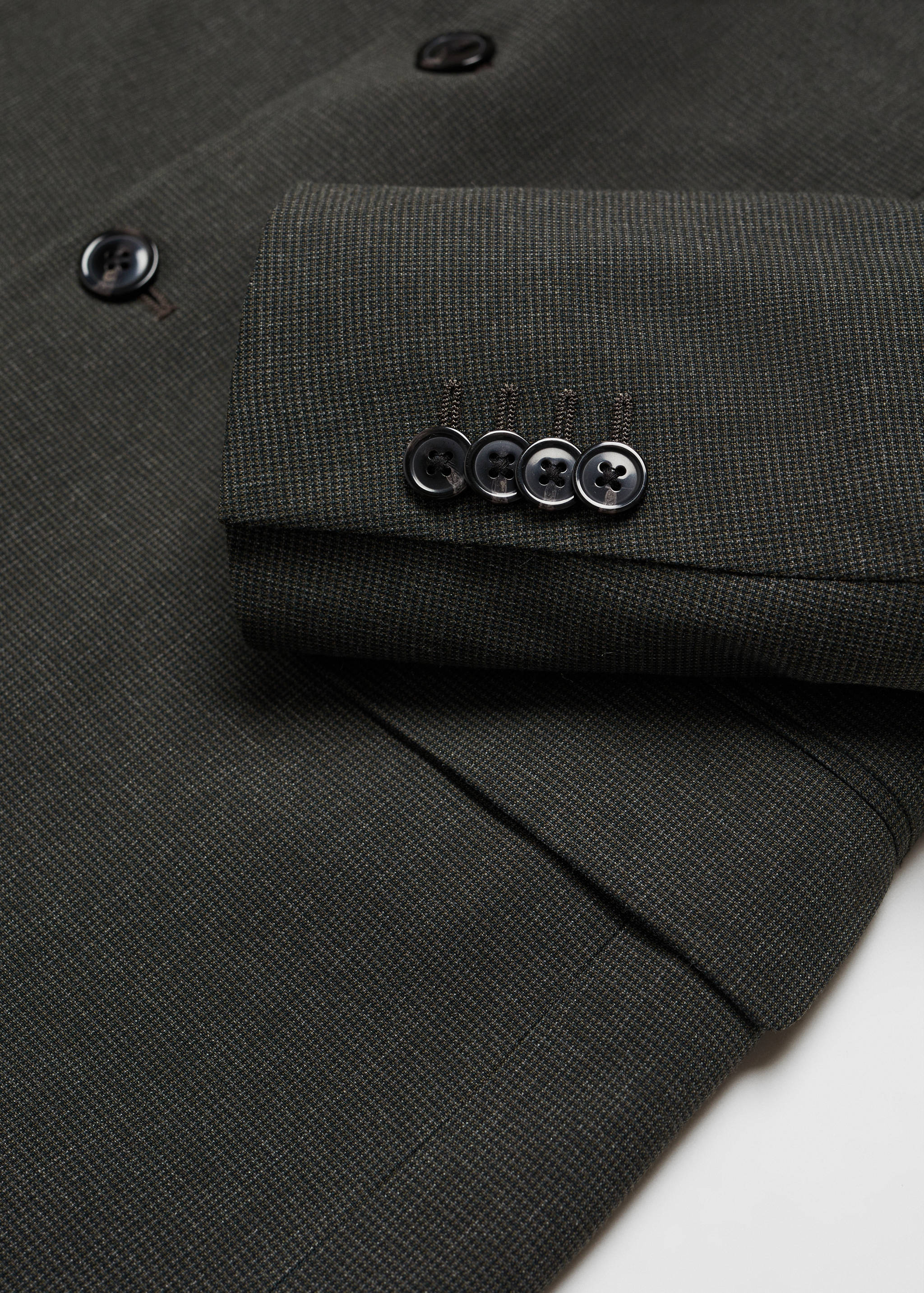 Slim Fit-Anzugjacke aus Comfort-Stretch-Gewebe - Detail des Artikels 8