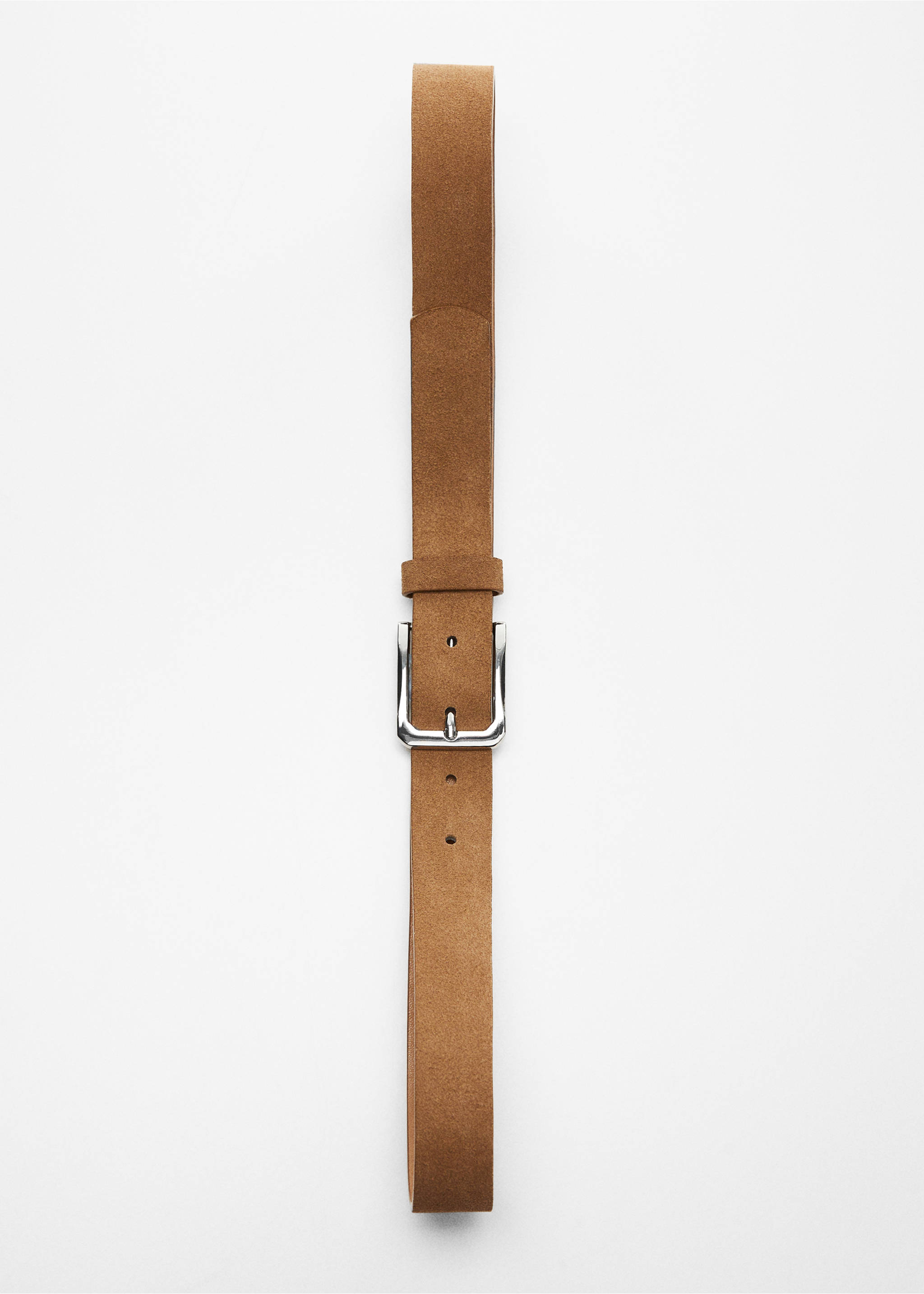 Suede belt - Details of the article 5, Beige. Ref: 67020642-00.