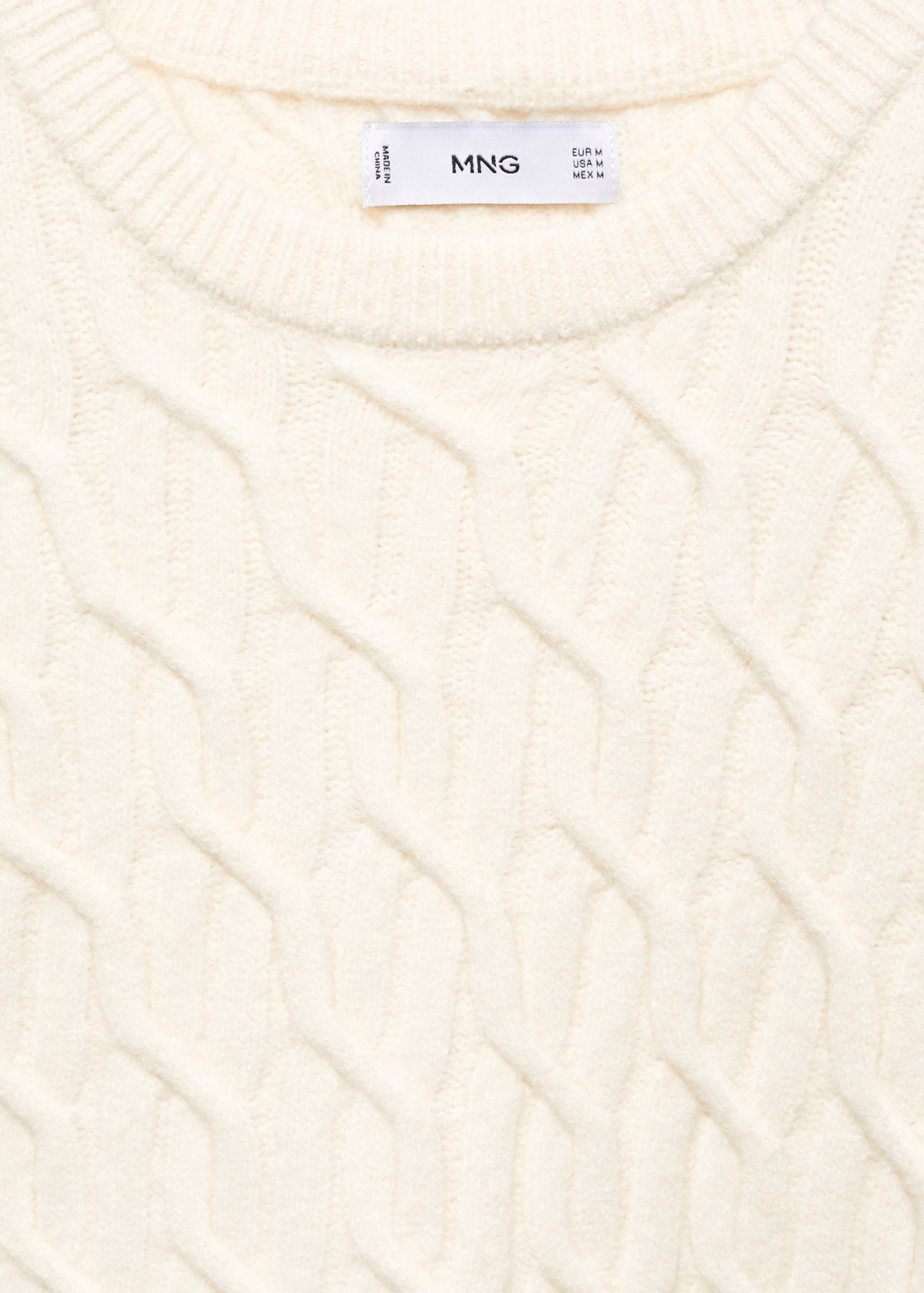 Braided knitted sweater - Details of the article 8