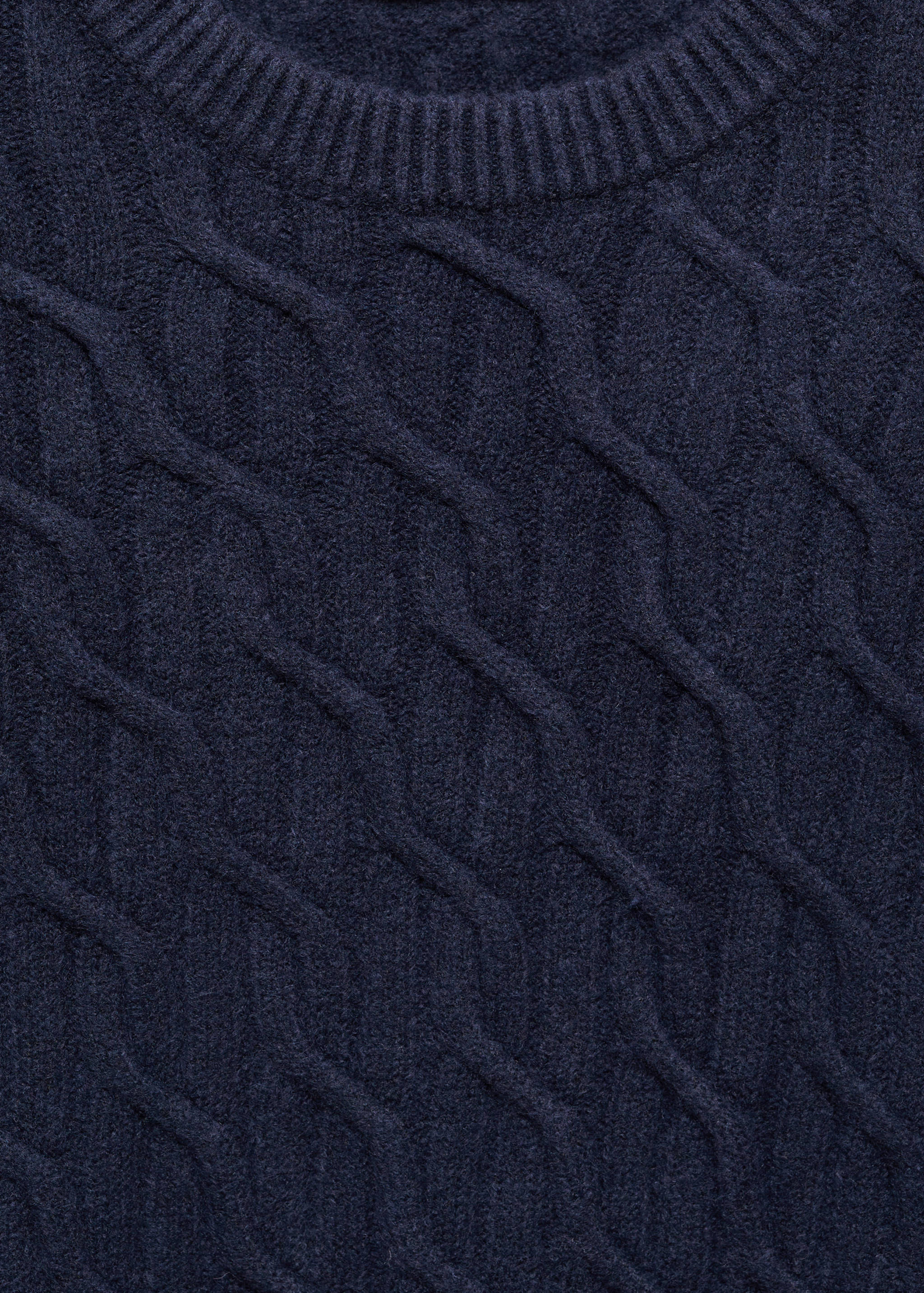 Braided knitted sweater - Details of the article 8