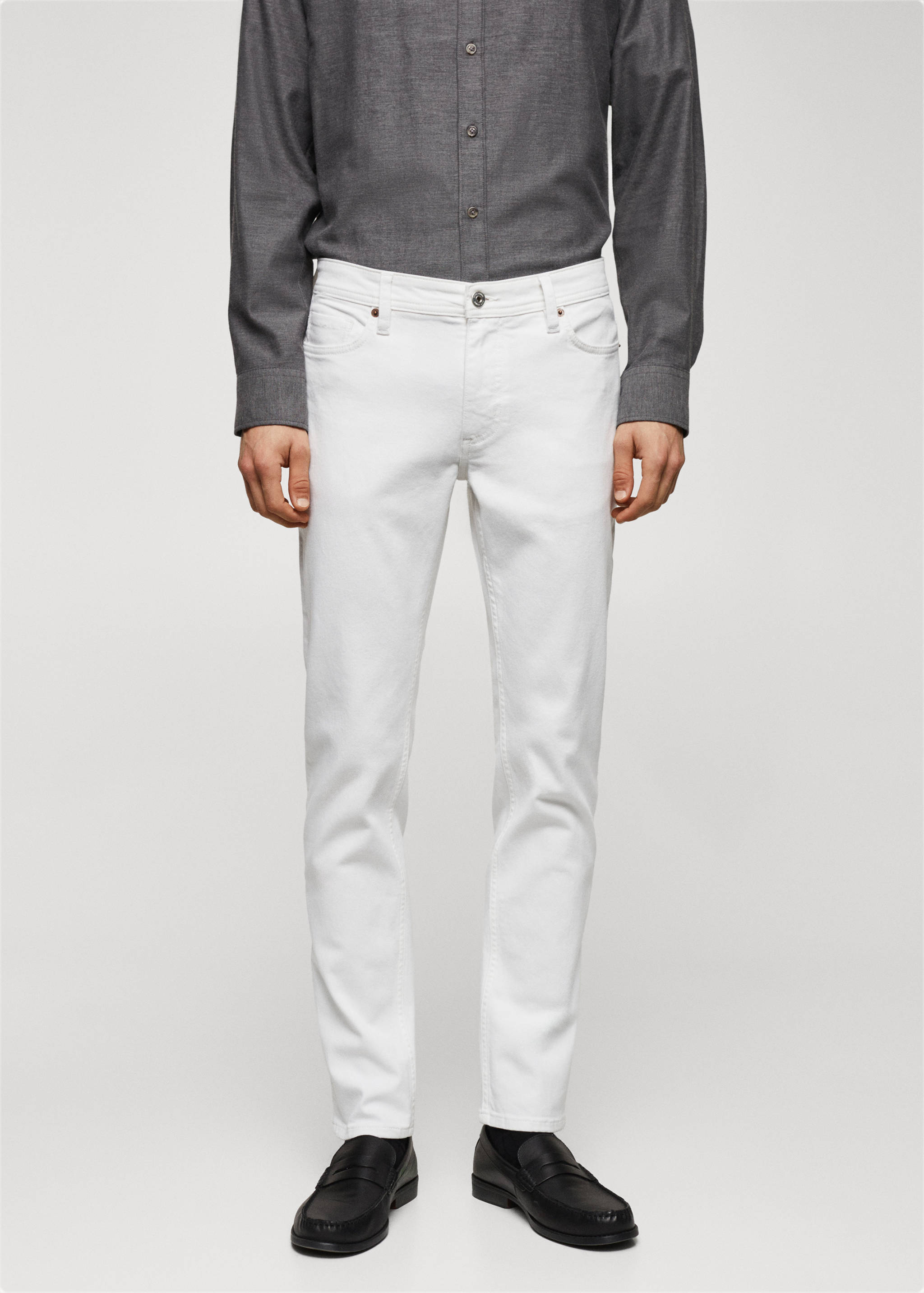 Jan slim-fit jeans - Medium plane