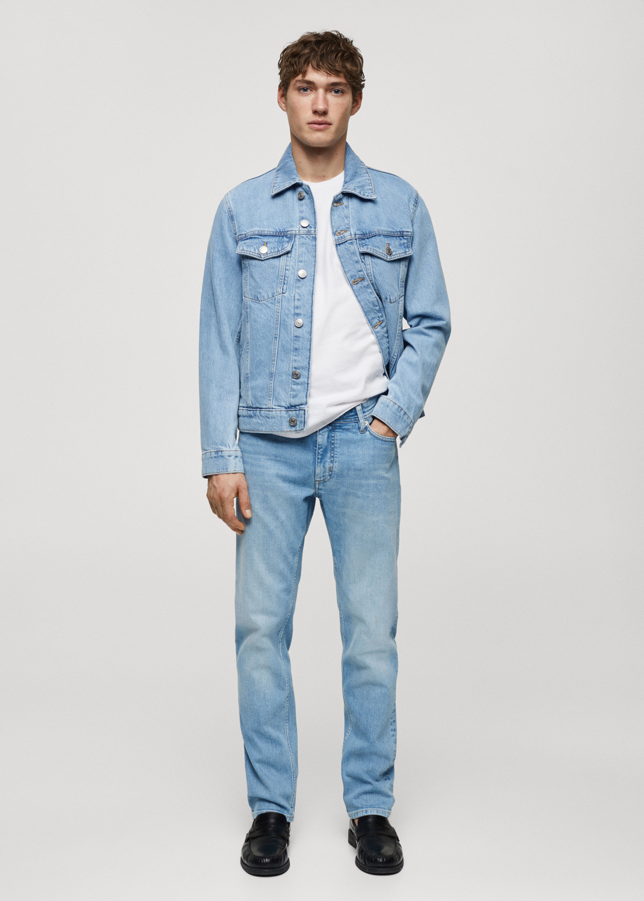 Dżinsy Jan slim fit - Plan ogólny