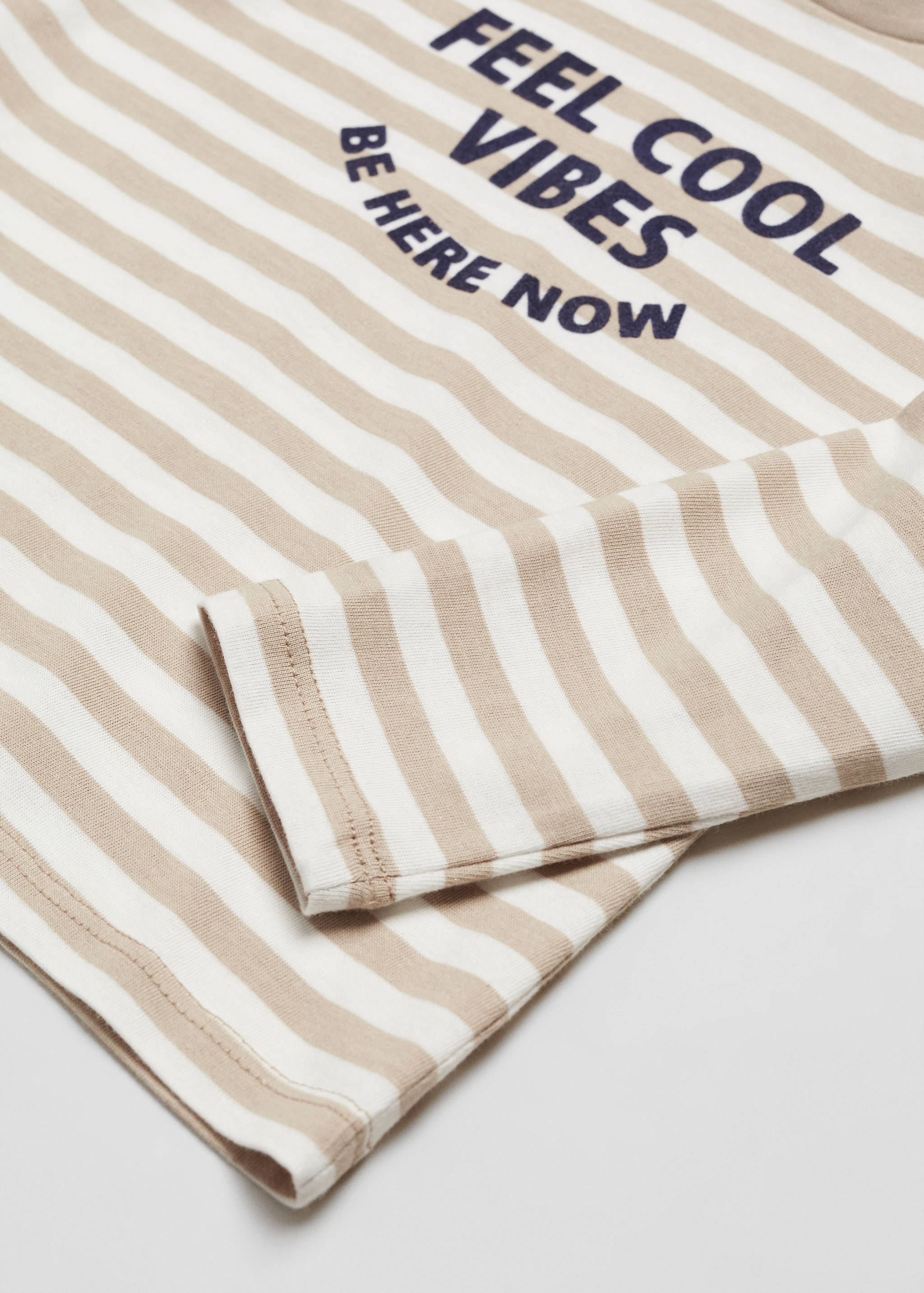 Langärmliges T-Shirt mit Streifen - Detail des Artikels 0