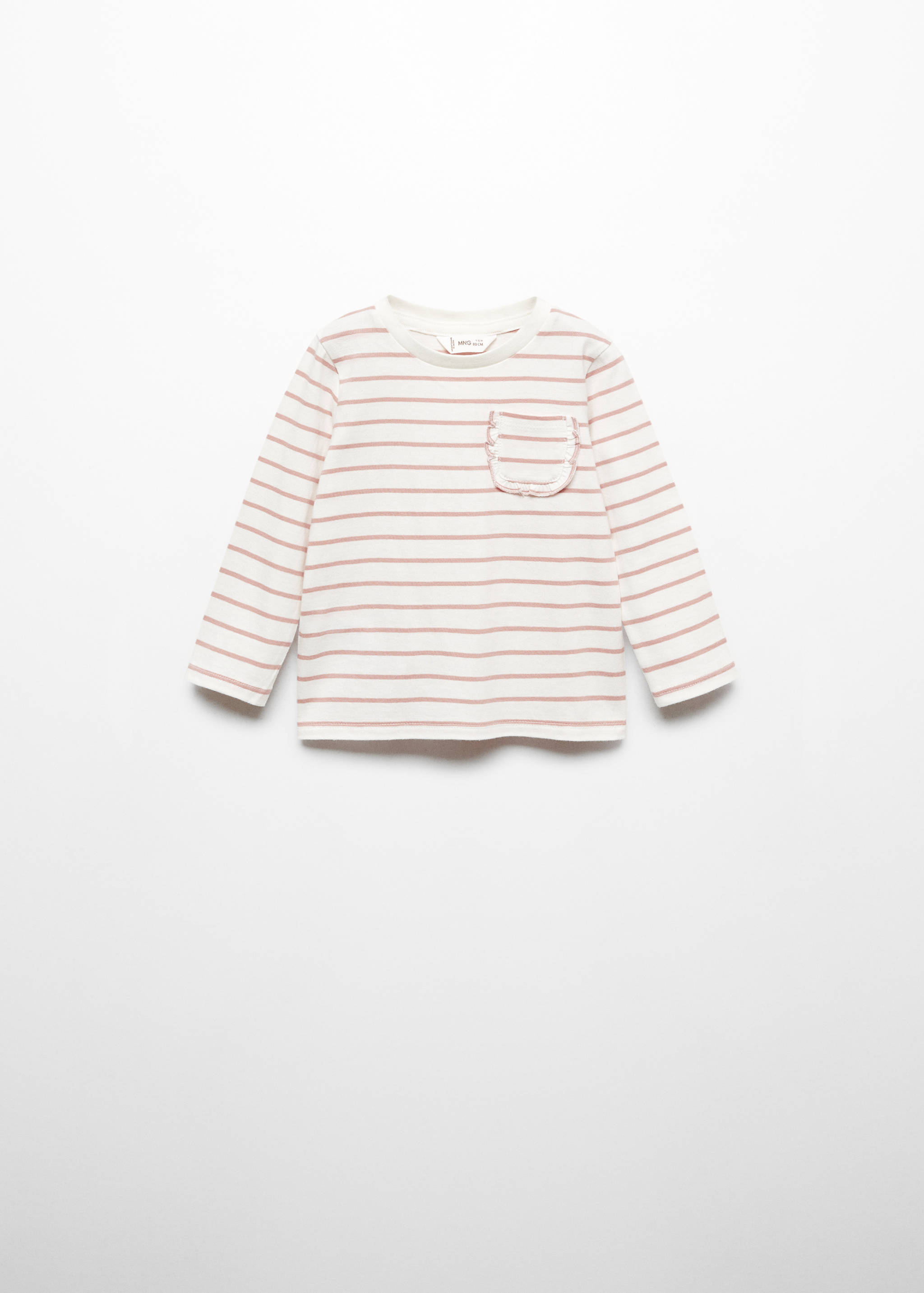 Striped long sleeves t-shirt - Article without model