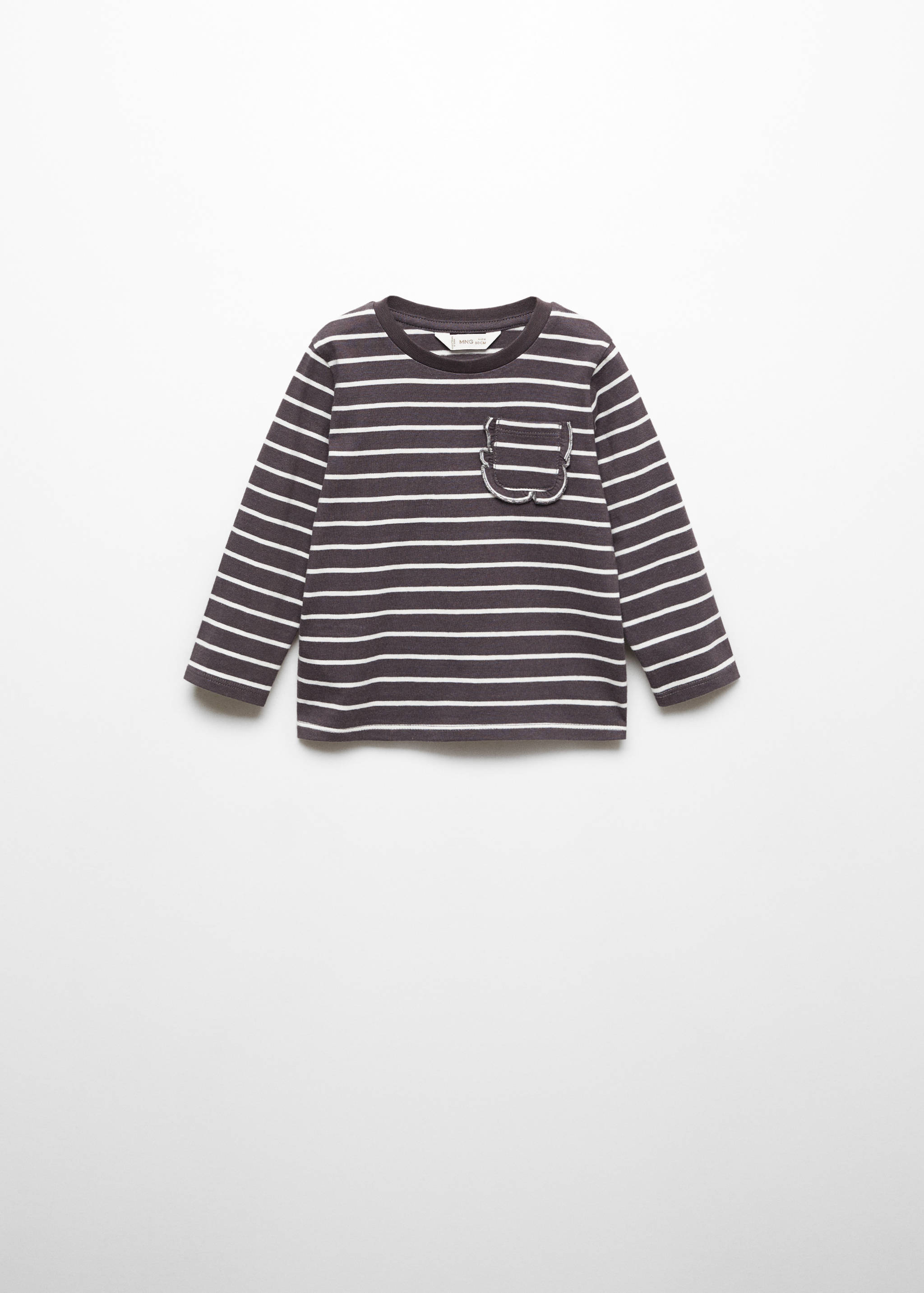 Striped long sleeves t-shirt - Article without model