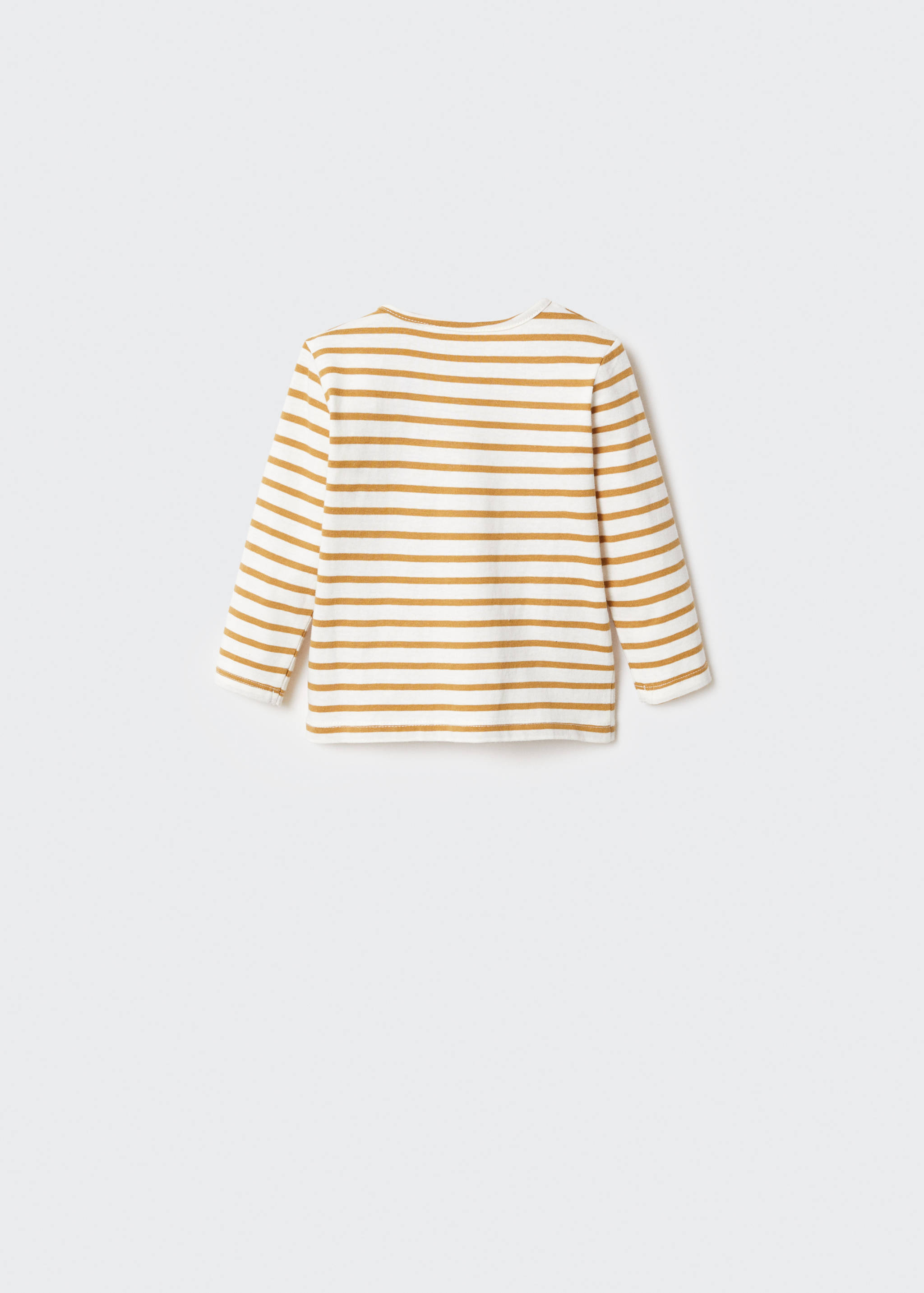 T-shirt manches longues rayures - Verso de l’article
