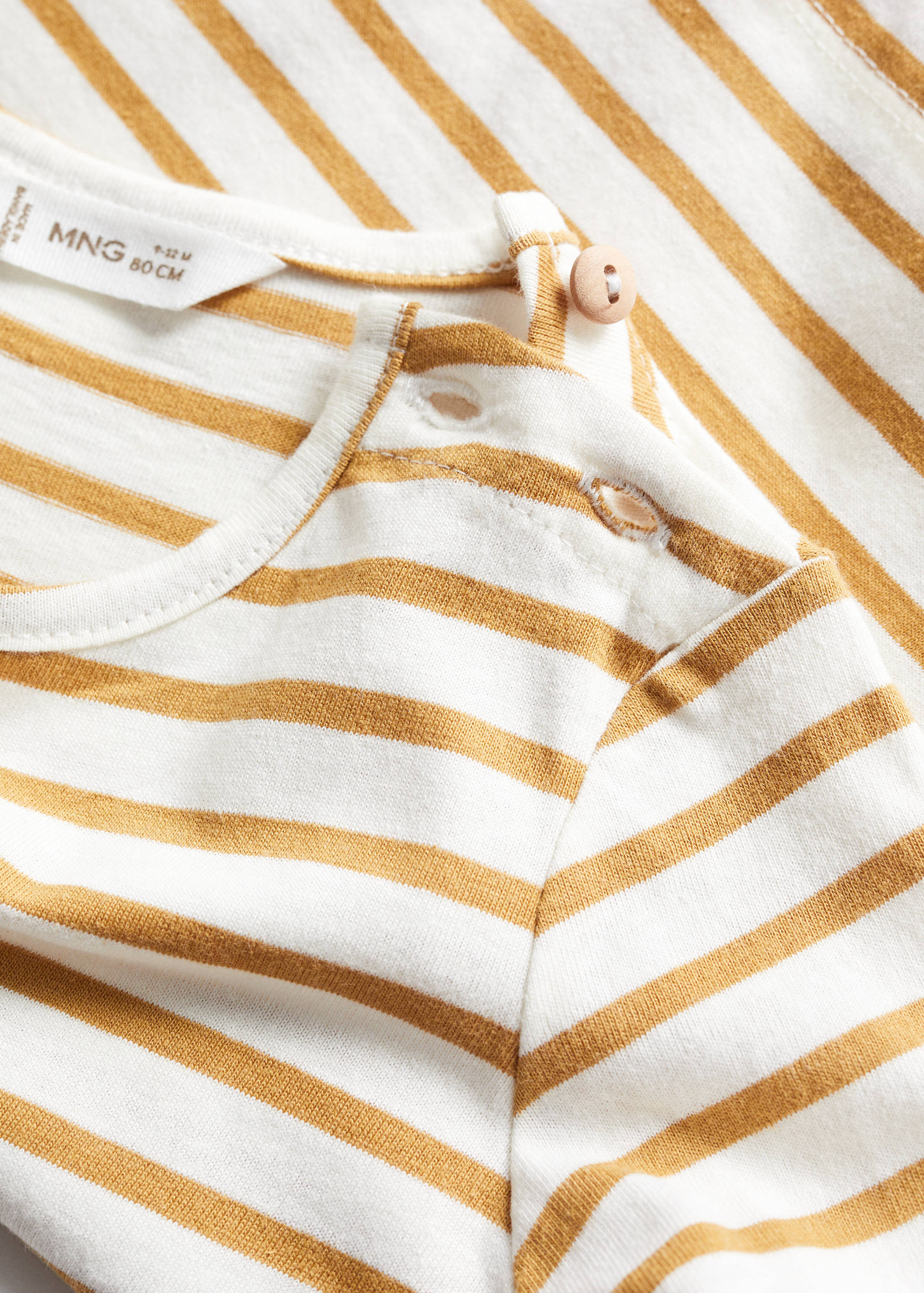 T-shirt manches longues rayures - Détail de l'article 0
